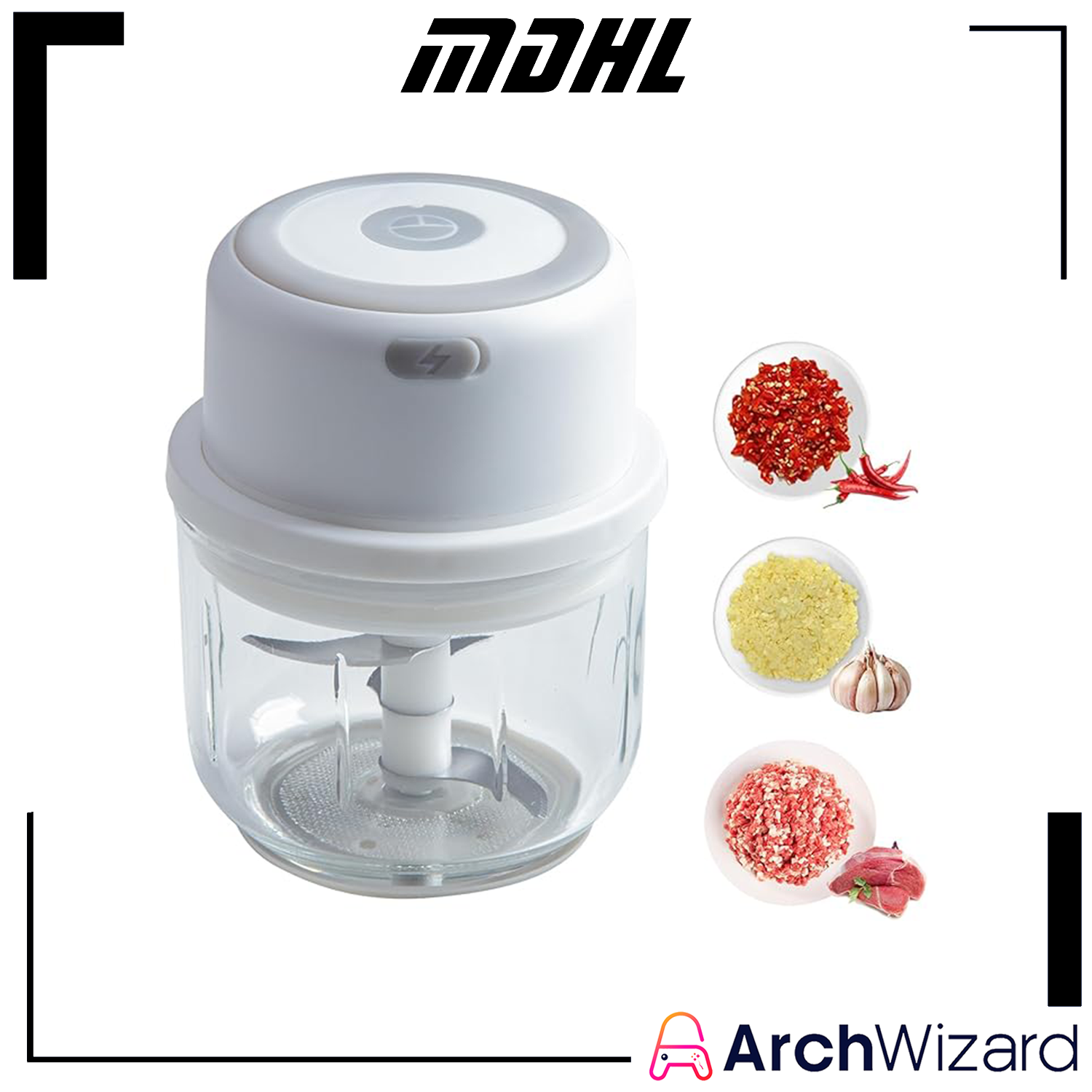 Electric Garlic Masher MDHL Cover