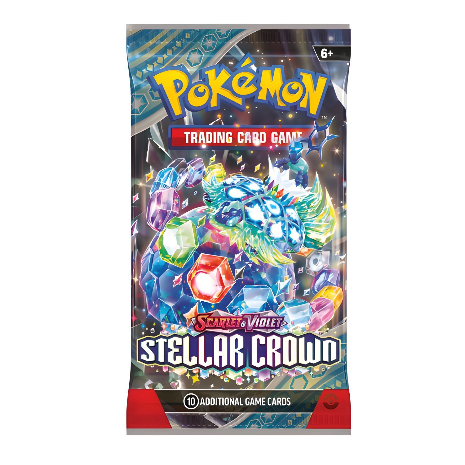 TCG Pokemon Trading Card Game Stellar Crown Booster Pack Scarlet & Violet SV07 (2)