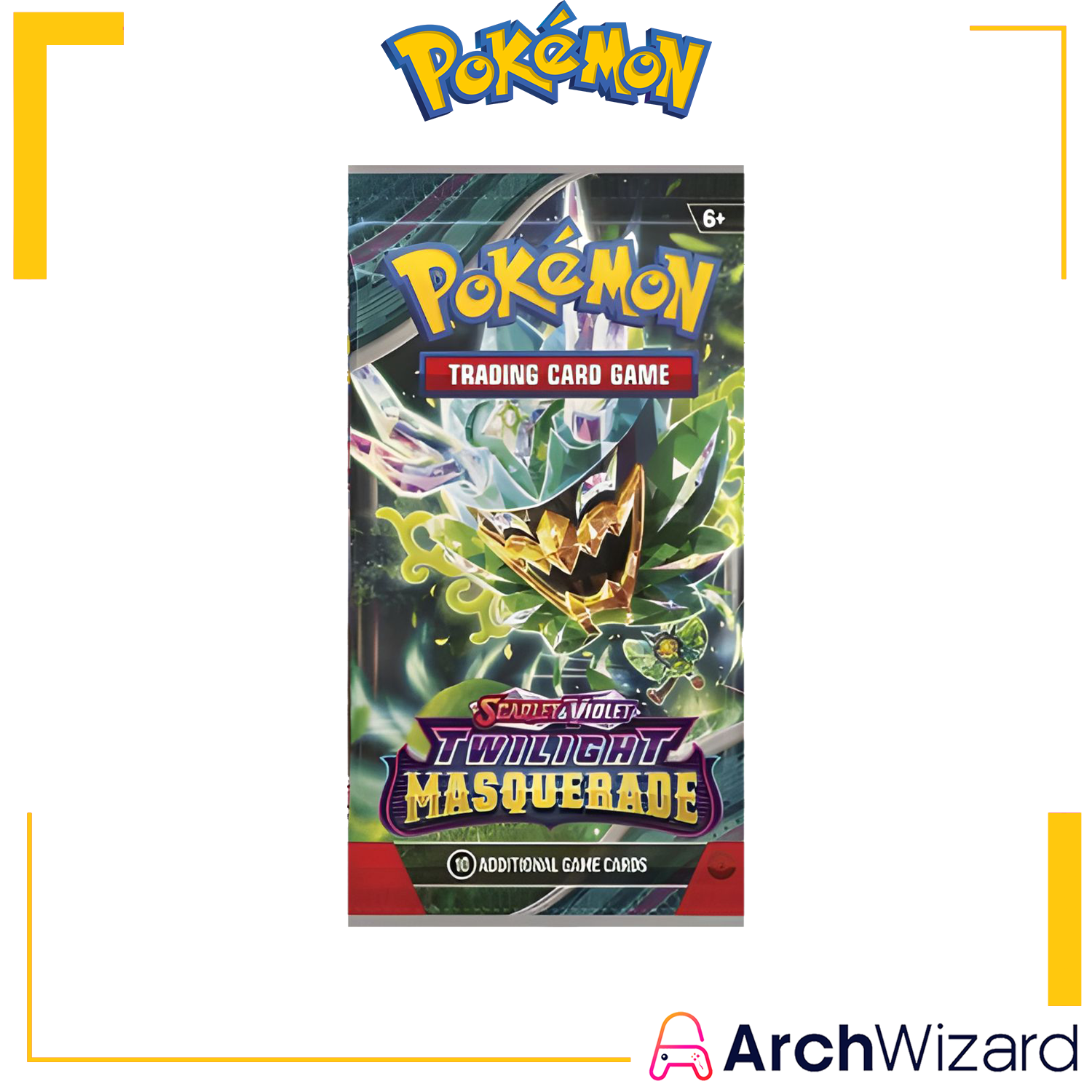 TCG Pokemon Trading Card Game Scarlet & Violet SV06 Twillight Masquerade Booster Pack English (1)