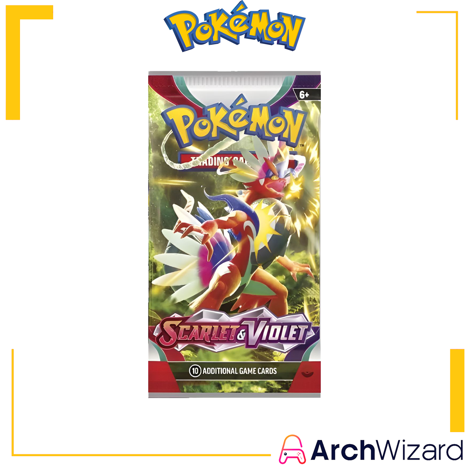 TCG Pokemon Trading Card Game Scarlet & Violet SV01 Booster Pack (1)