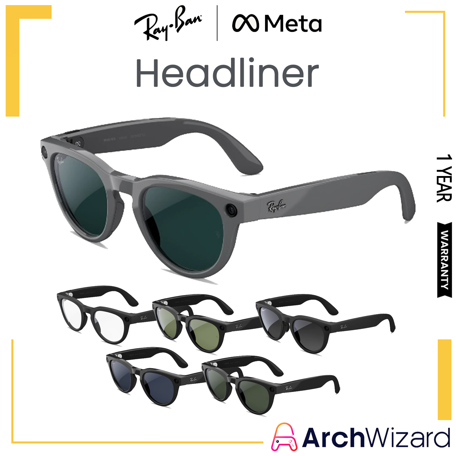 Ray Ban Meta Headliner Gen 2 Cover