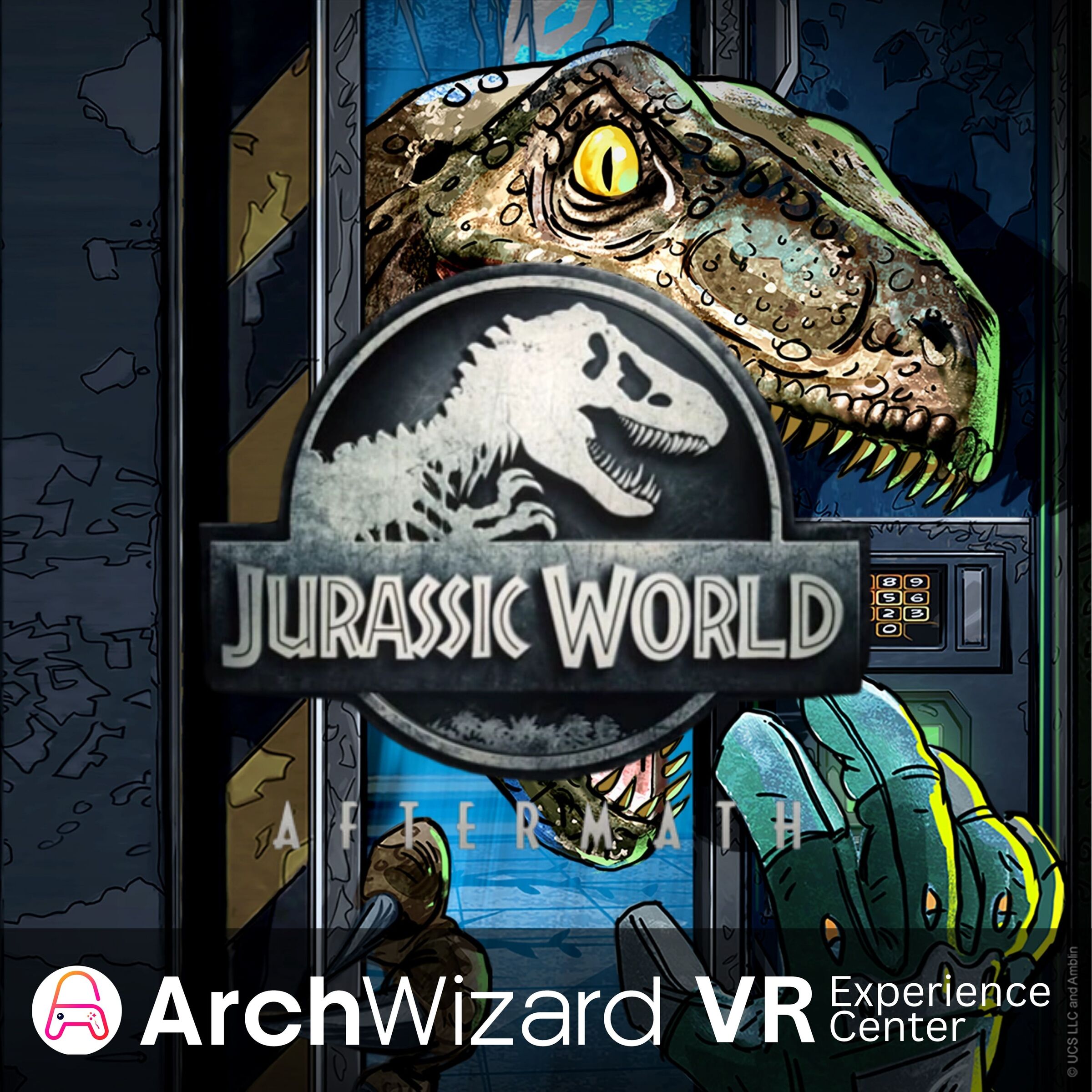 Meta Quest 3 VR Experience Jurassic World Aftermath