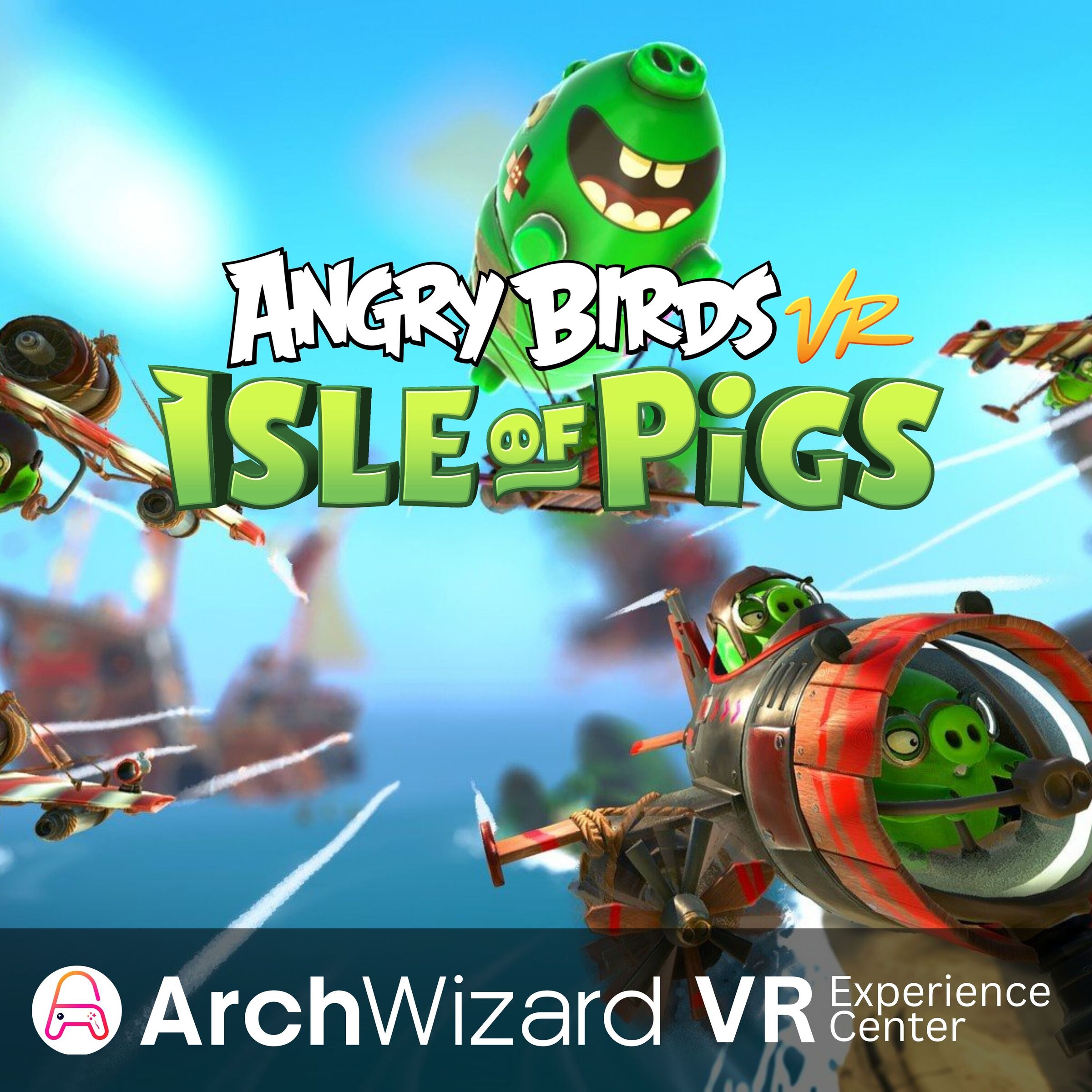 Meta Quest 3 VR Experience Angry Birds VR Isle of Pigs