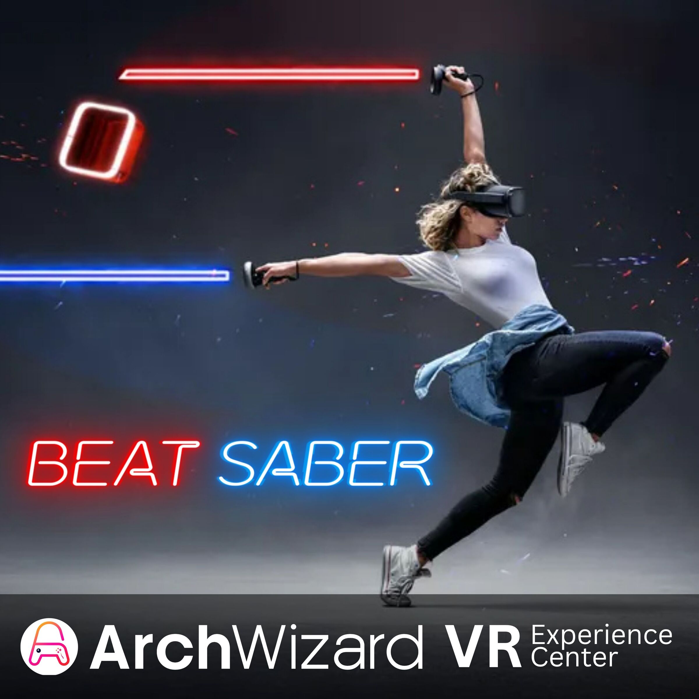 Meta Quest 3 VR Experience Beat Saber