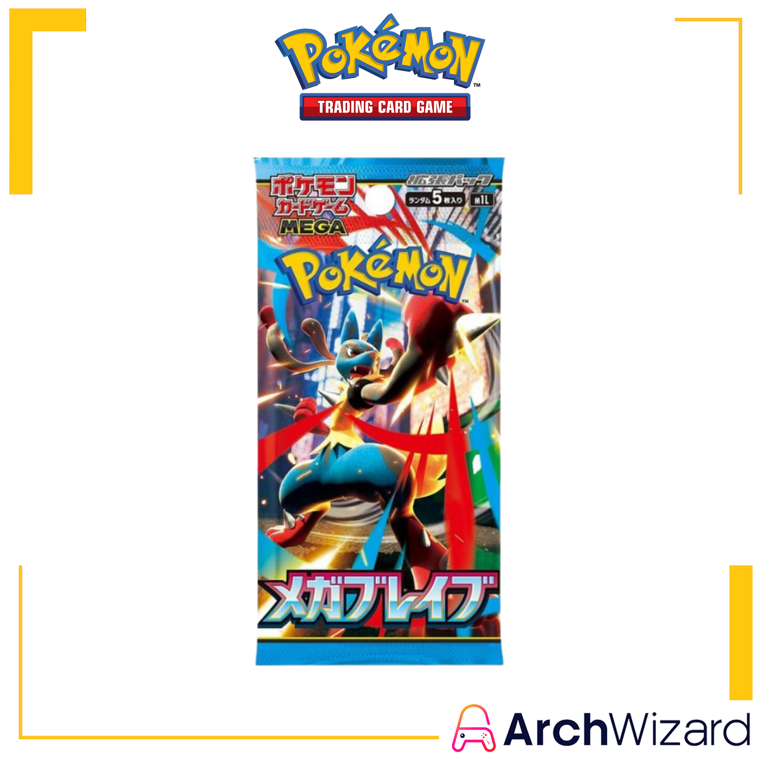 TCG Pokemon Trading Card Game Mega M1L Mega Brave Expansion Pack JPNBN (30 packs) (2)