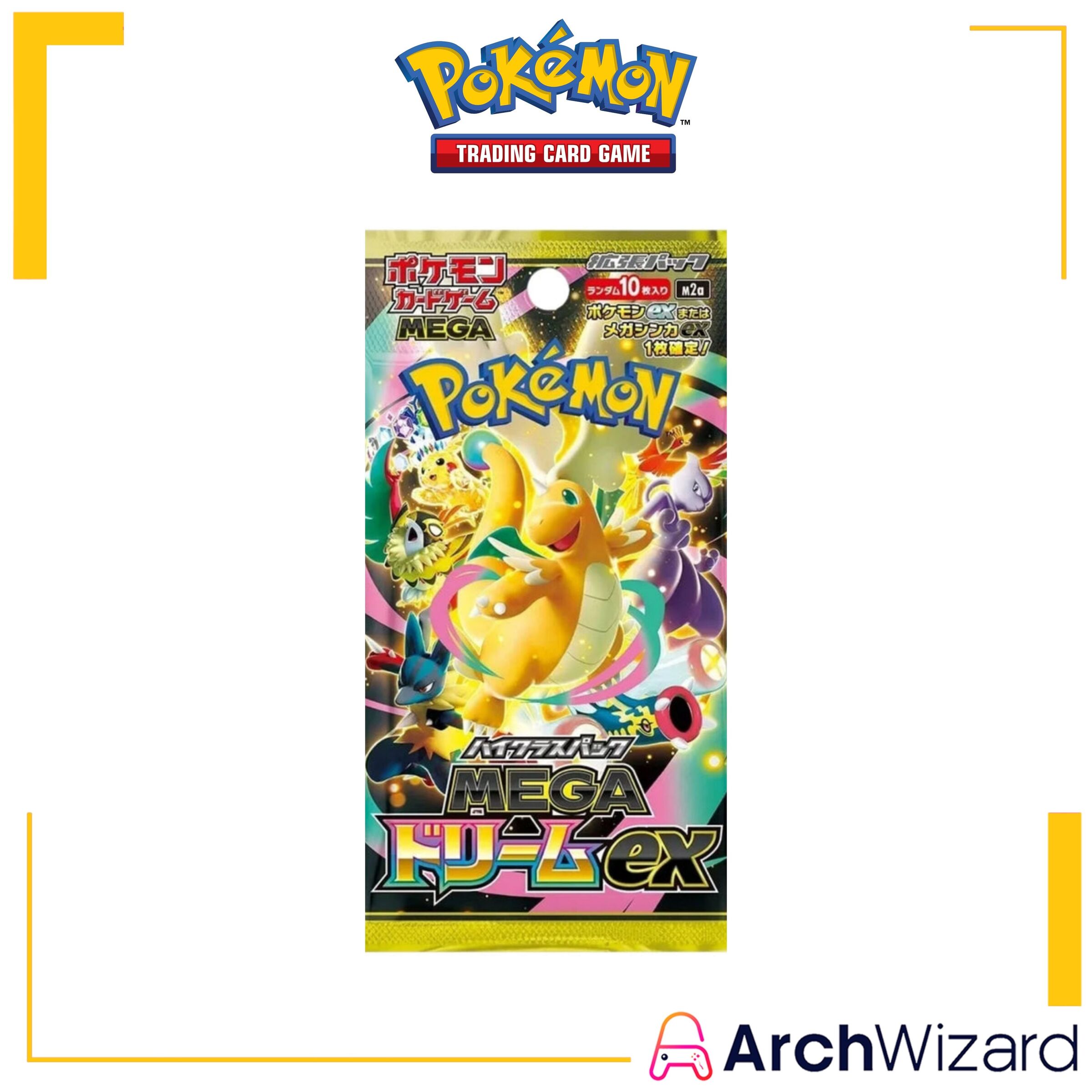 TCG Pokemon Trading Card Game Mega M2a Mega Dream Ex Expansion Pack JPNBN (30 packs) (1)