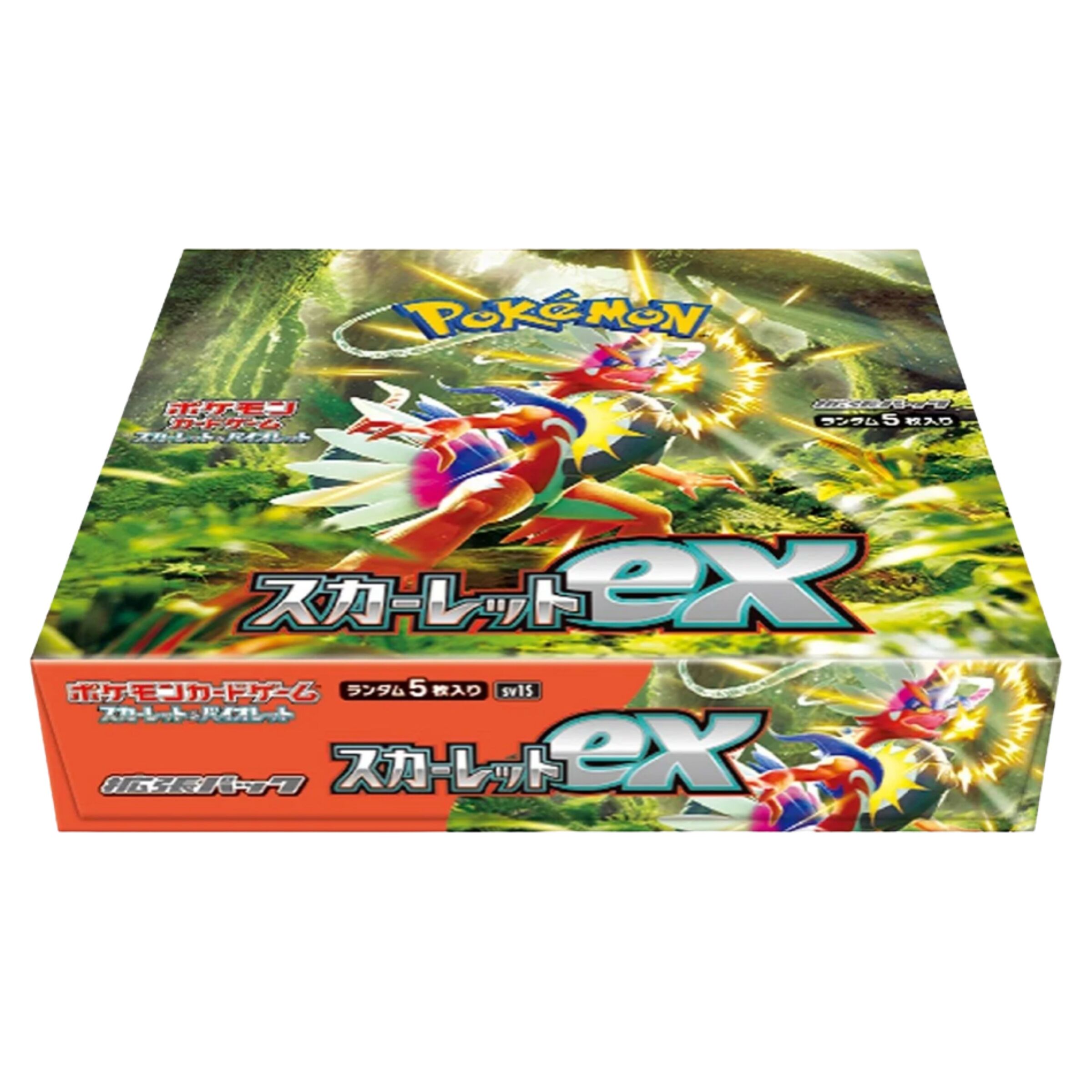 TCG Pokemon Trading Card Game Scarlet & Violet SV1S Scarlet ex Booster Pack JPNBN (30 packs ( (3)