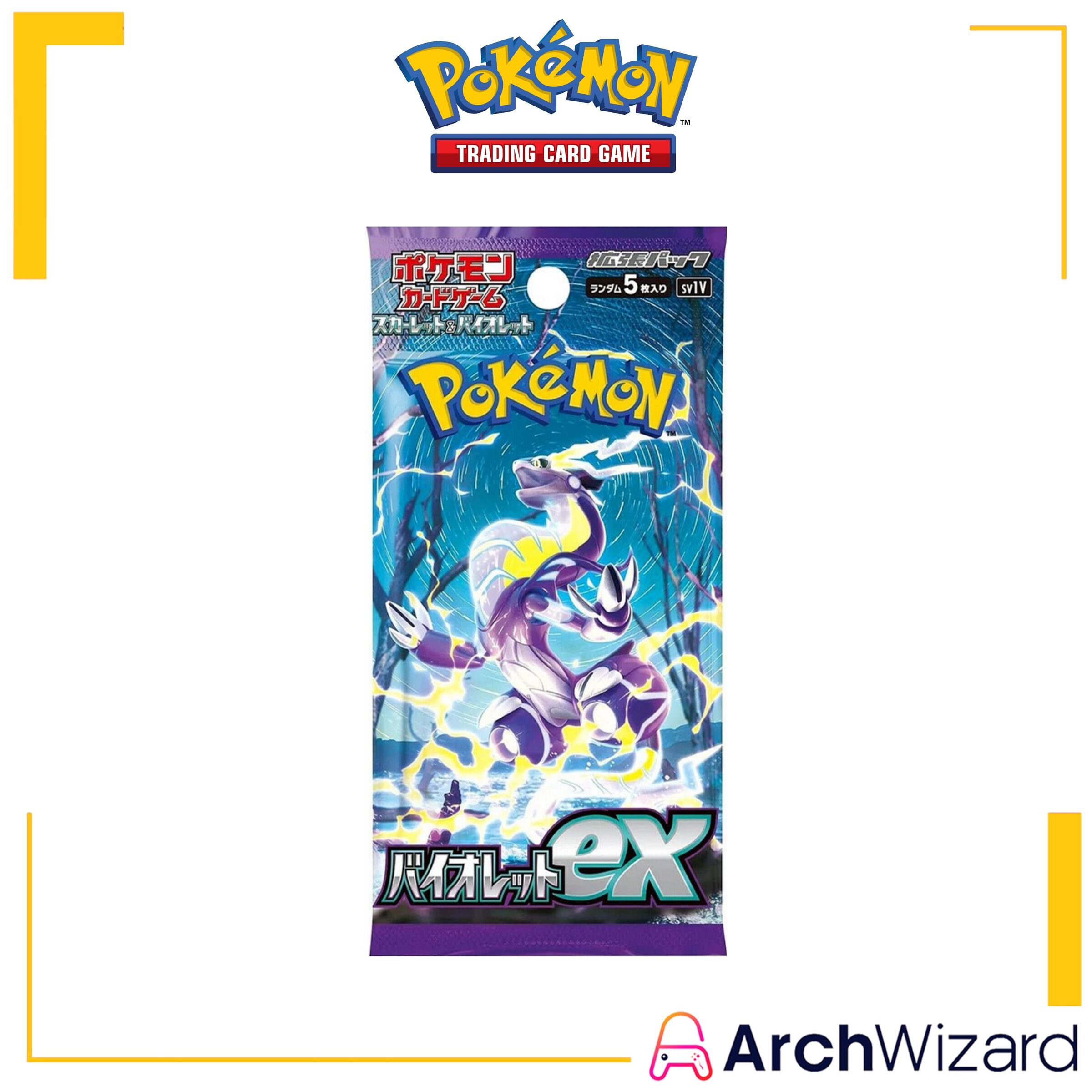 TCG Pokemon Trading Card Game Scarlet & Violet SV1V Violet ex Booster Pack JPNBN (30 packs) (1)
