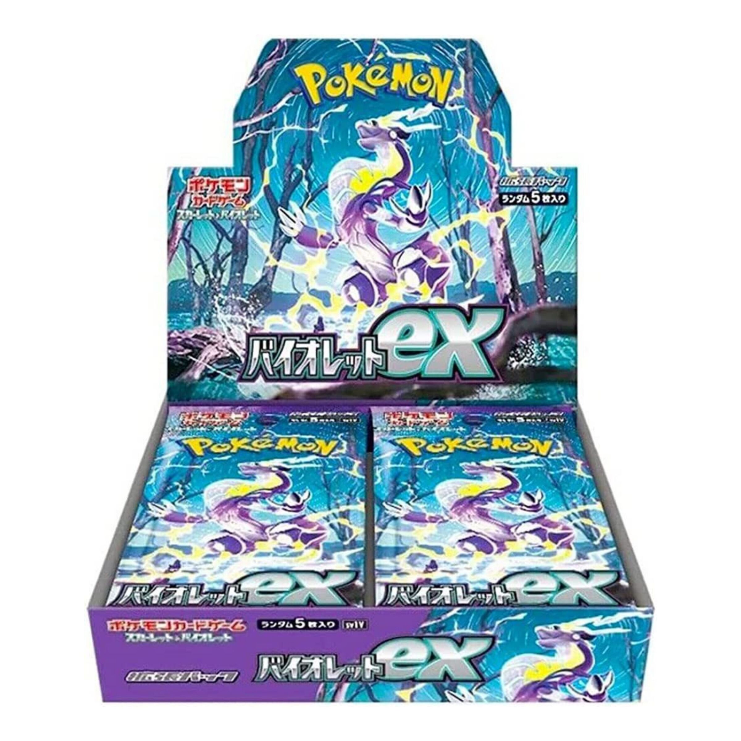 TCG Pokemon Trading Card Game Scarlet & Violet SV1V Violet ex Booster Pack JPNBN (30 packs) (1