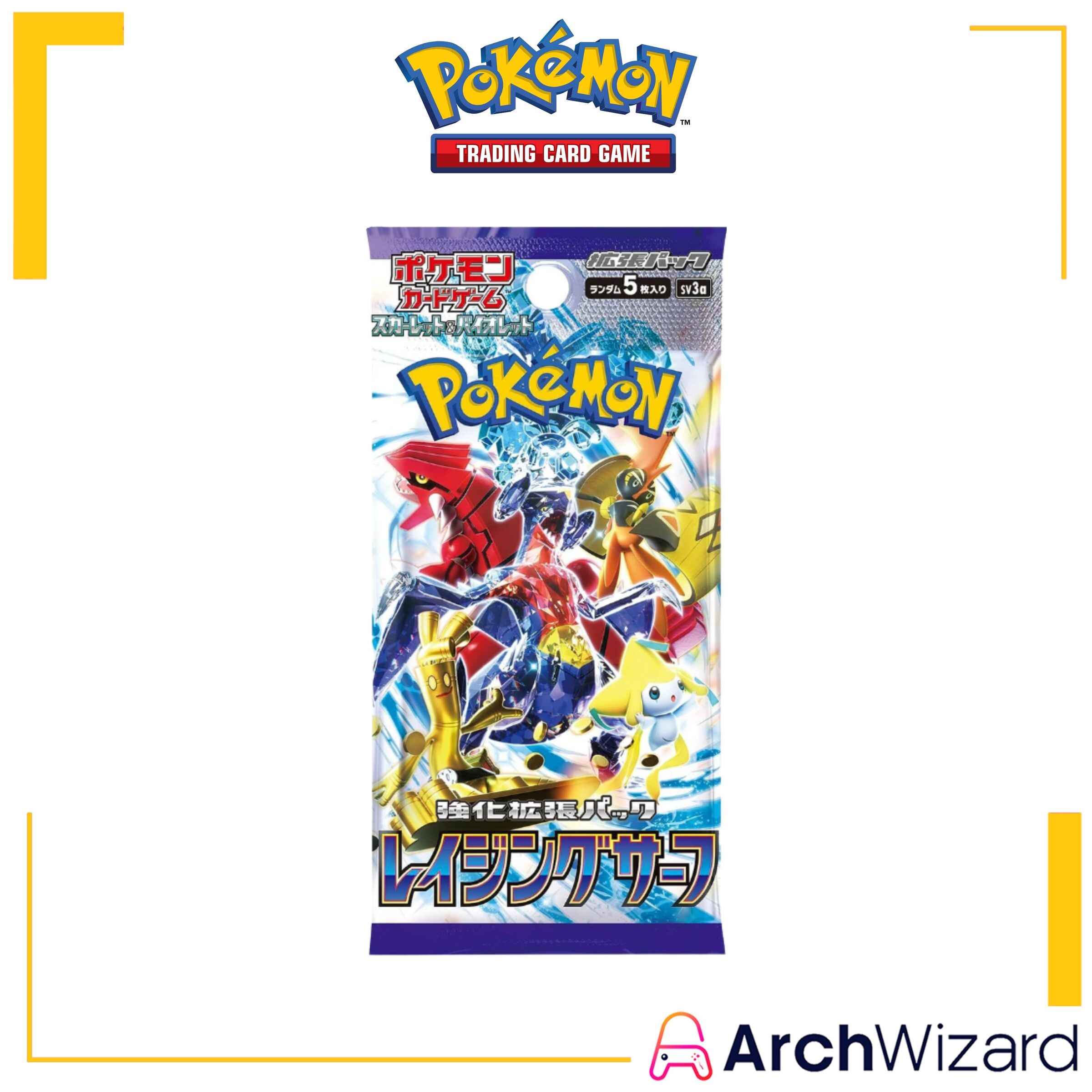 TCG Pokemon Trading Card Game Scarlet & Violet SV3A Raging Surf Booster Pack JPNBN (30 pac (1)