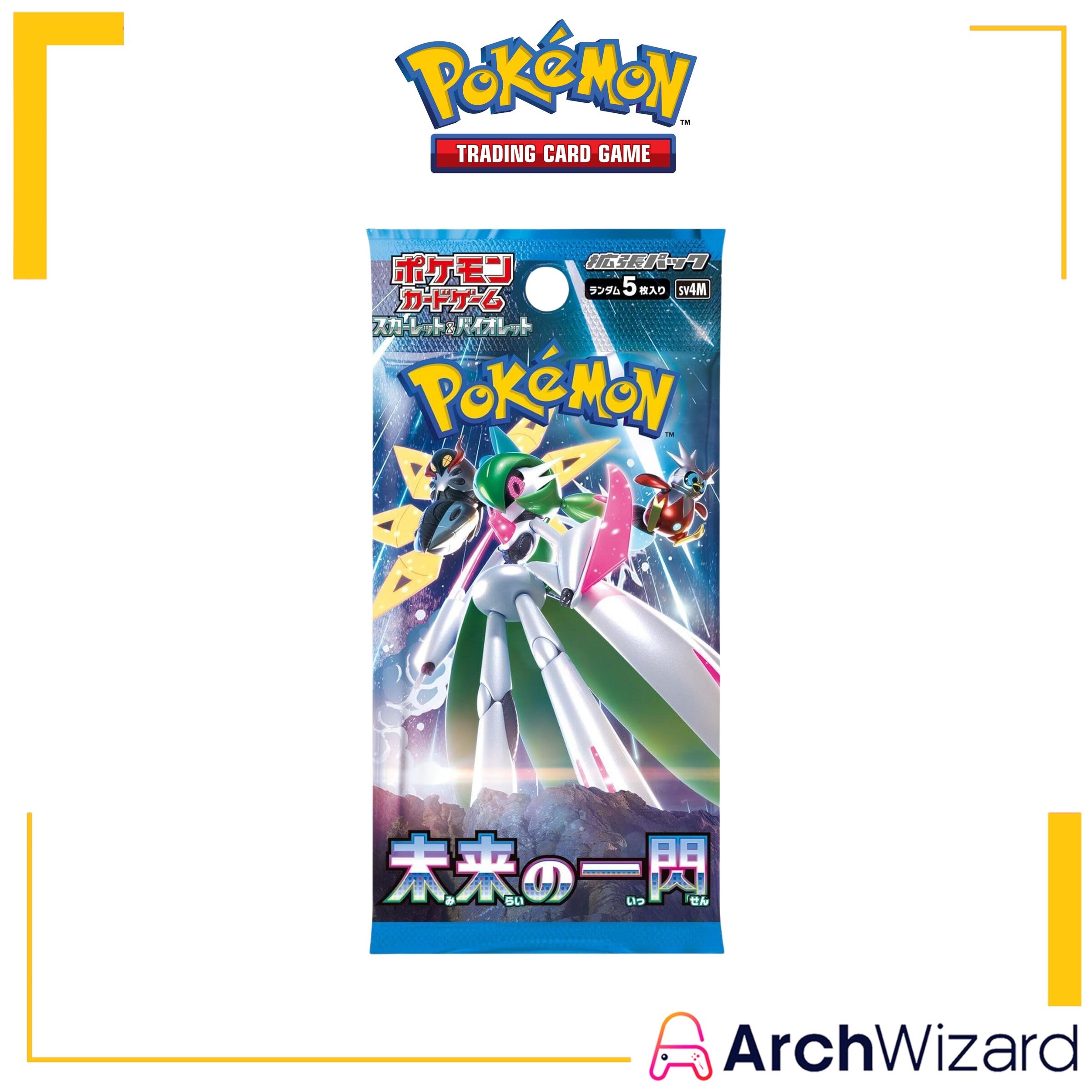 TCG Pokemon Trading Card Game Scarlet & Violet SV4M Future Flash Booster Pack JPNBN (30 p (1)