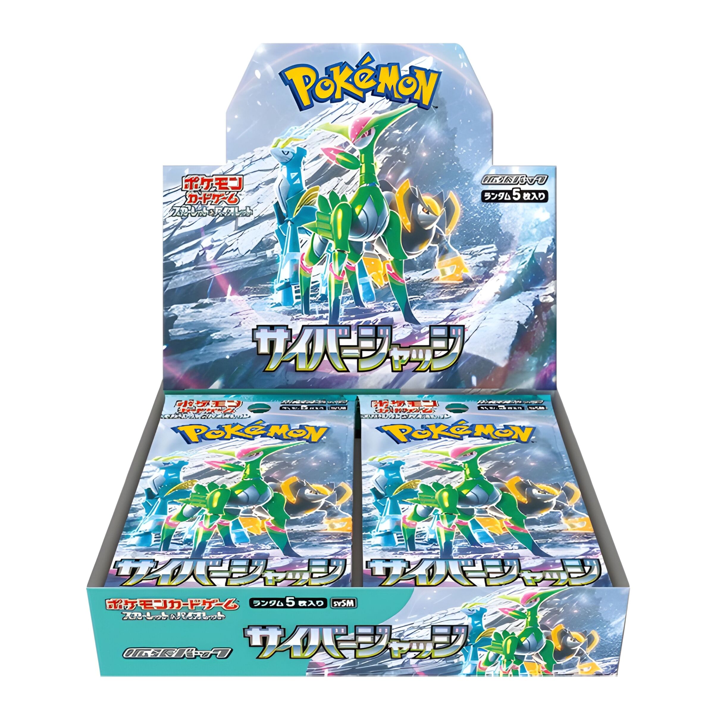 TCG Pokemon Trading Card Game Scarlet & Violet SV5M Cyber Judge Booster Pack JPNBN (30 pac (