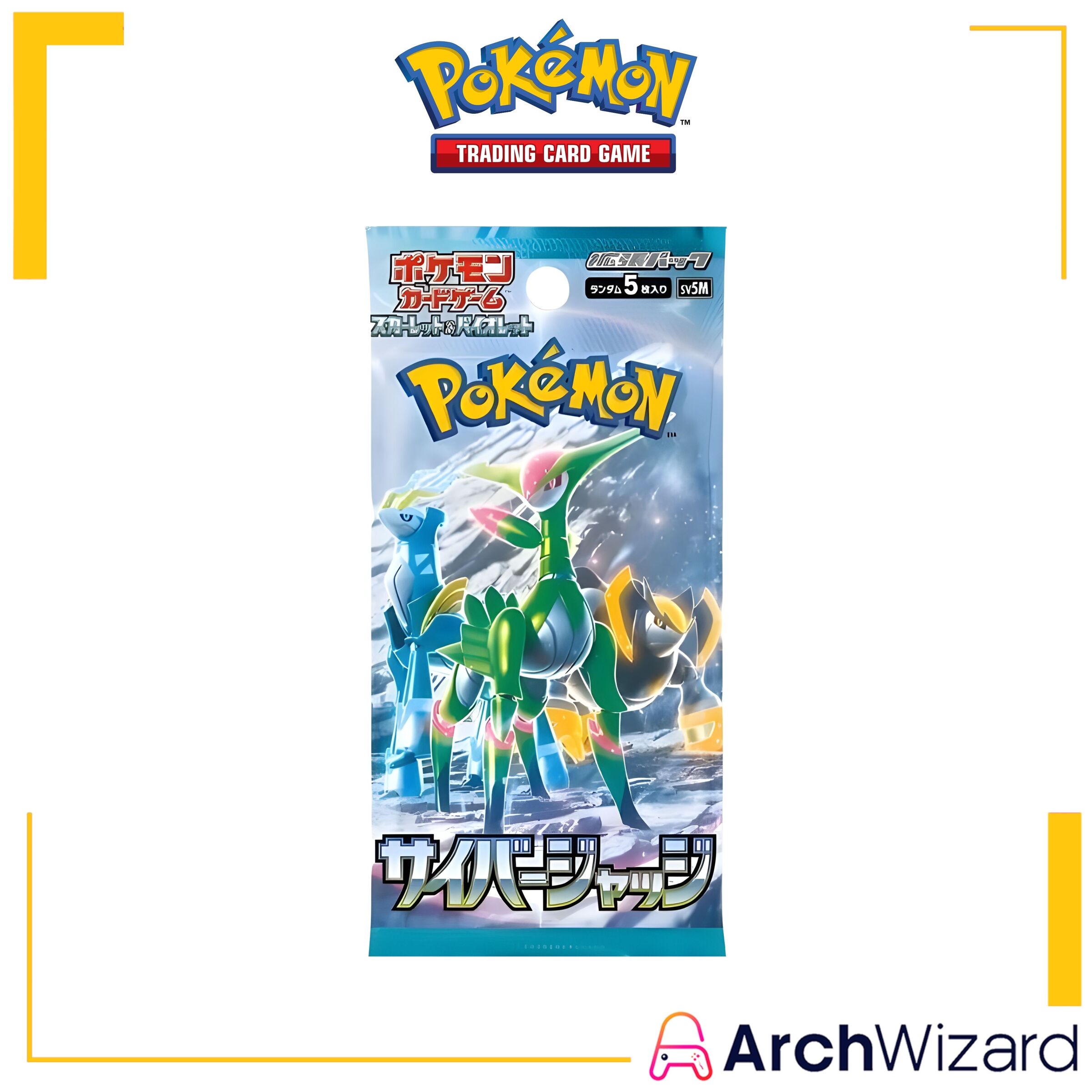 TCG Pokemon Trading Card Game Scarlet & Violet SV5M Cyber Judge Booster Pack JPNBN (30 pac (1)