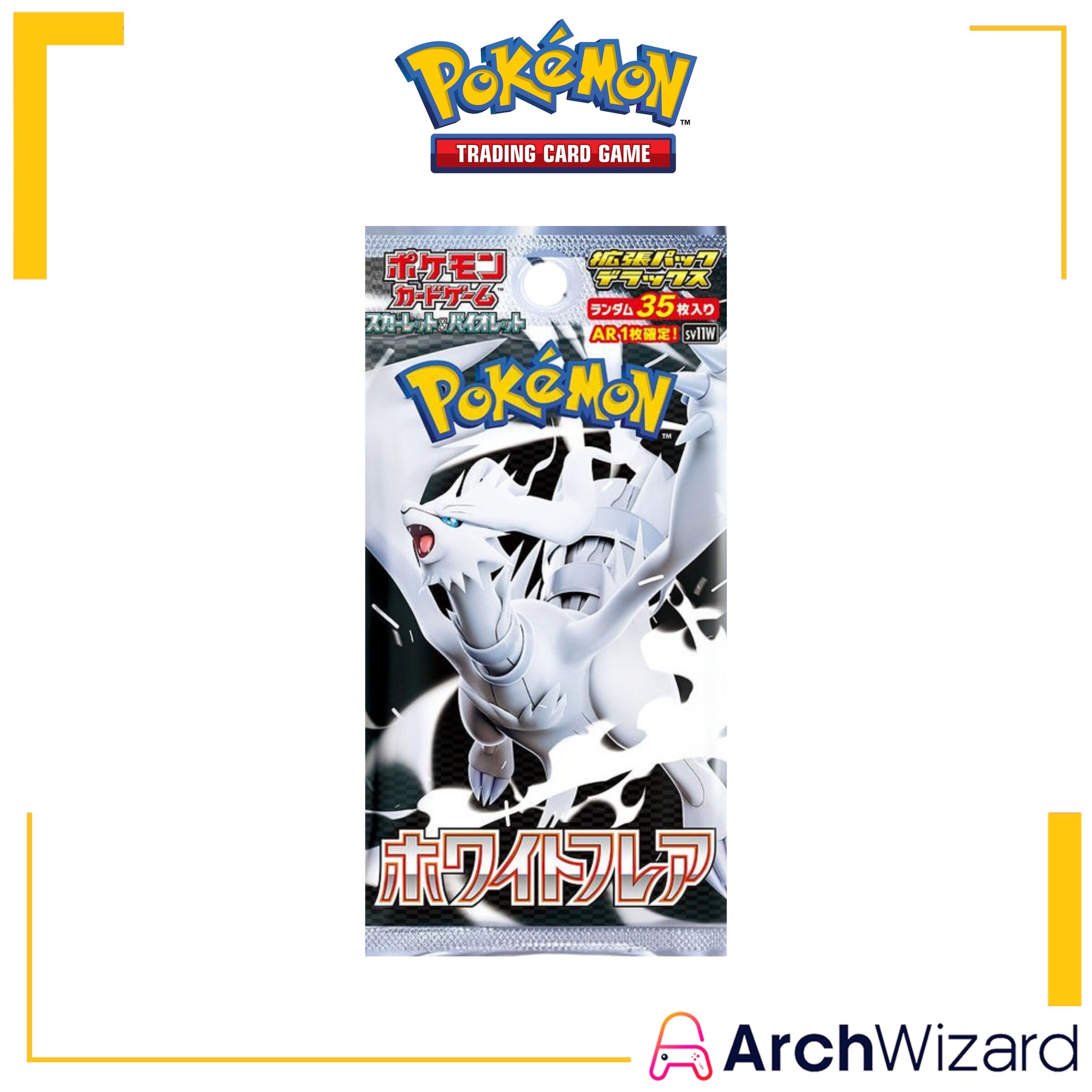 TCG Pokemon Scarlet & Violet SV11W White Flare Deluxe Booster Pack (1)