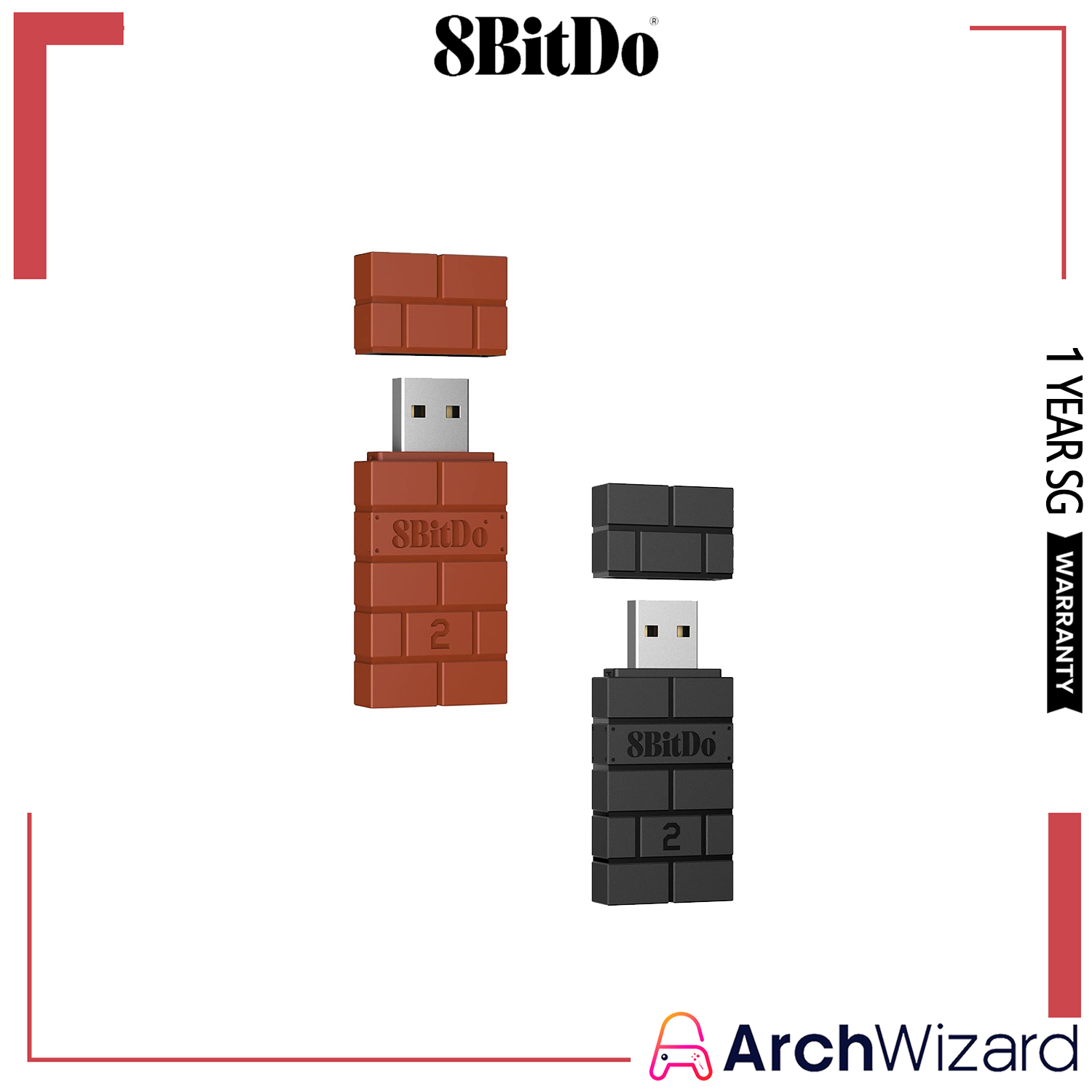 Cover Image 8BITDO Wireless Adapter 2