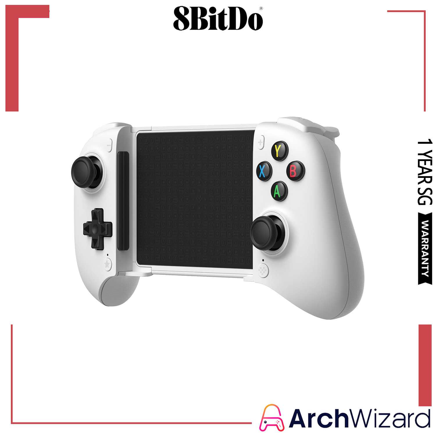 8bitdo Ultimate Mobile Gaming Controller wHITE