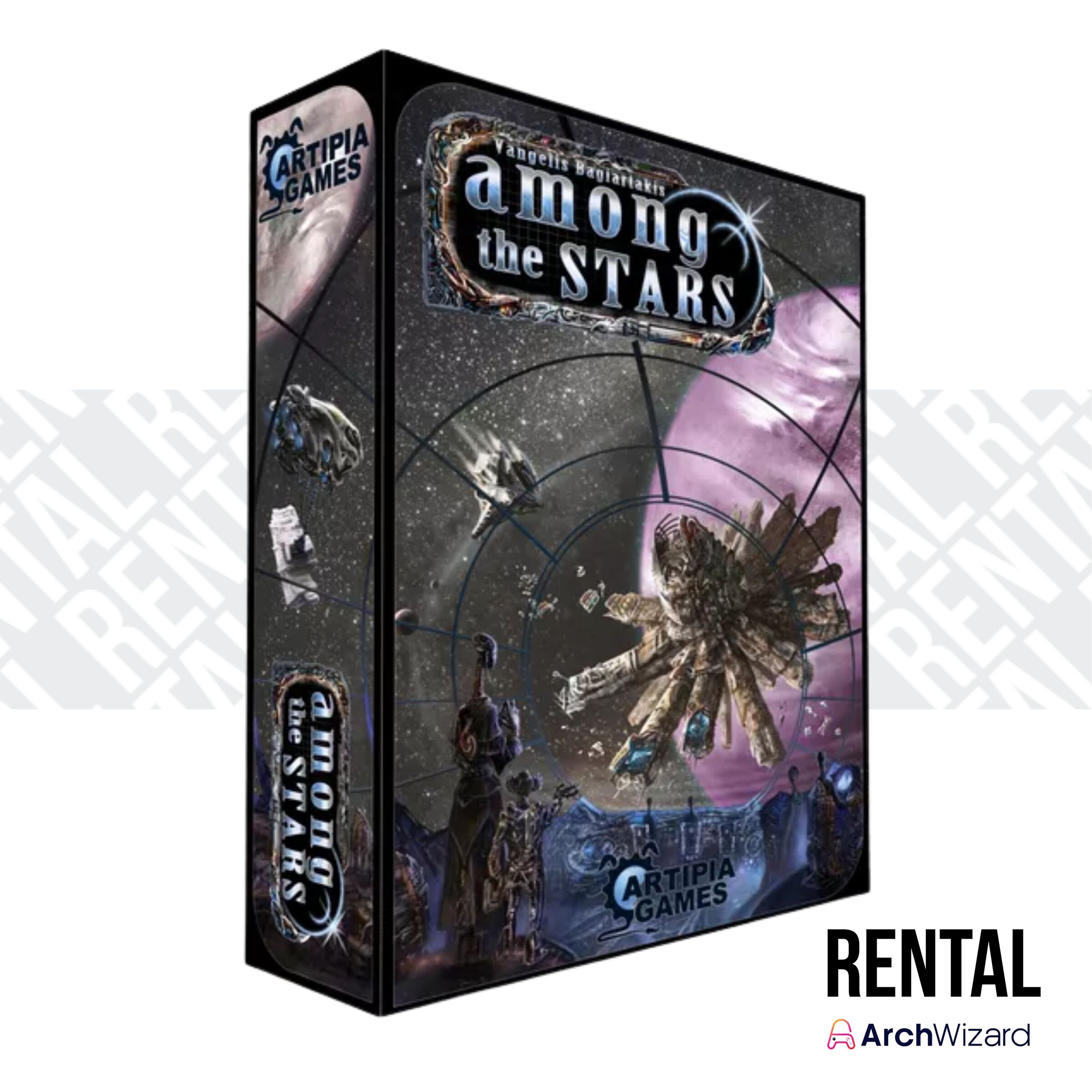 ArchWizard Boardgame Rental Among The Star (1)