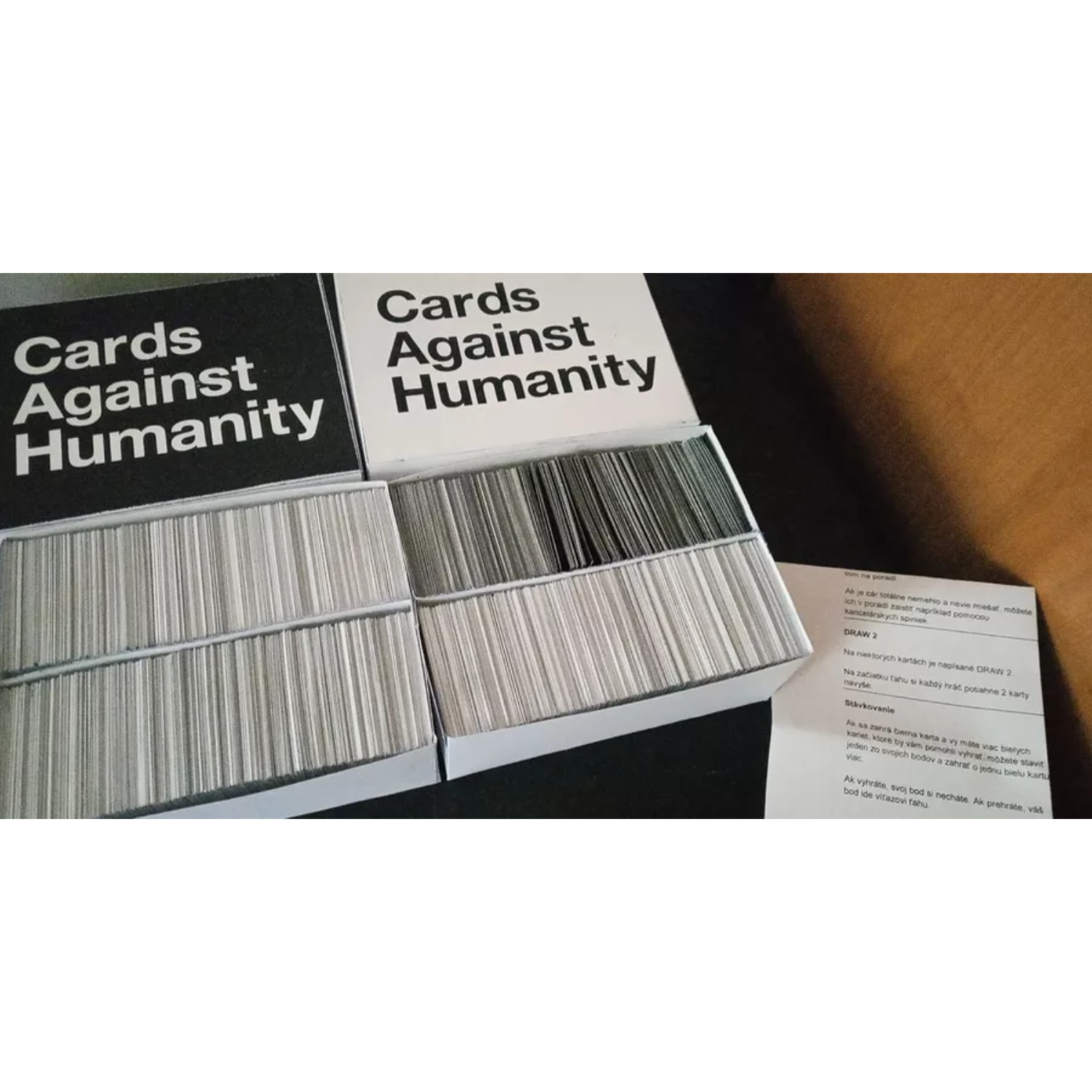 Archwizard Boardgame Rental Cards Against Humanity (2)