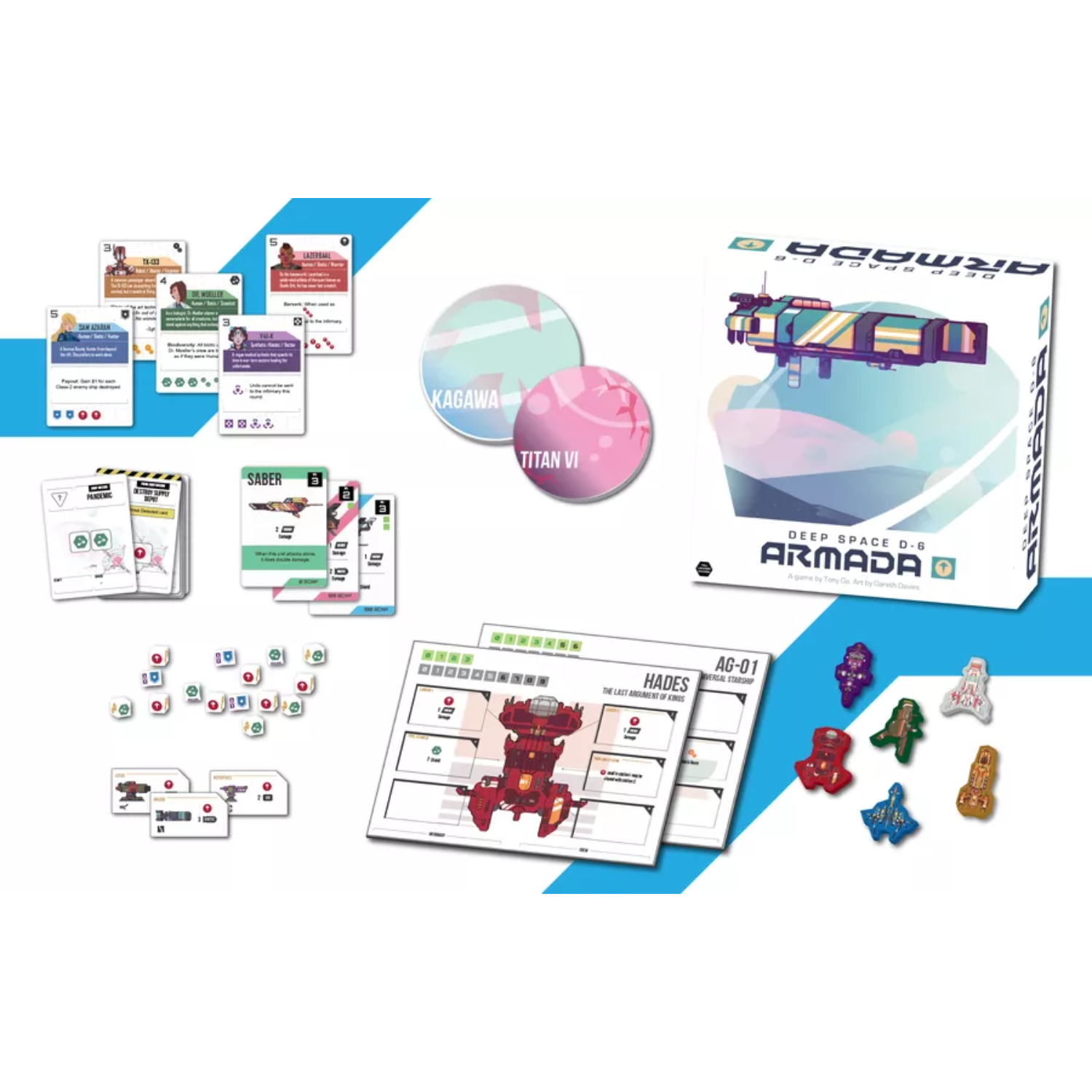 Archwizard Boardgame Rental Deep Space D-6 Armada (3)