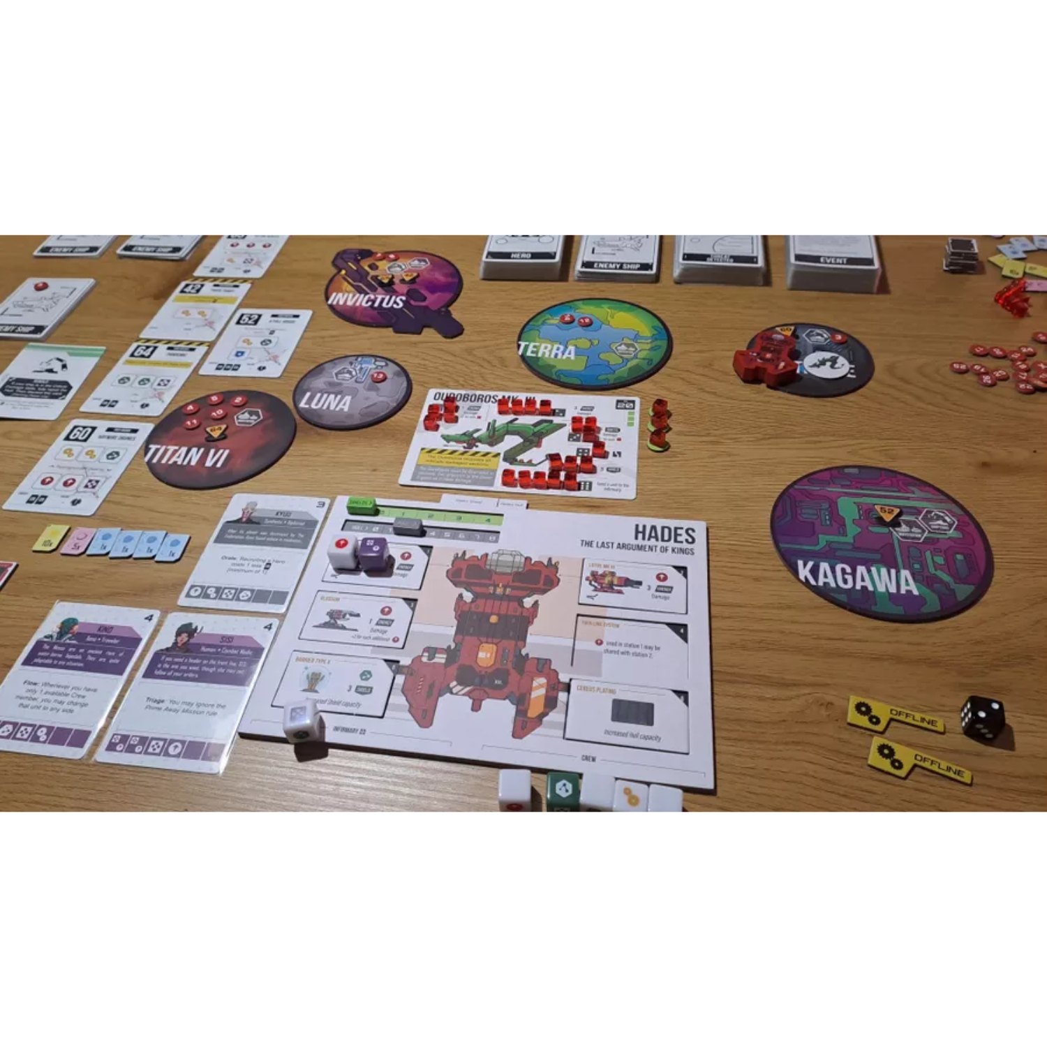 Archwizard Boardgame Rental Deep Space D-6 Armada (4)