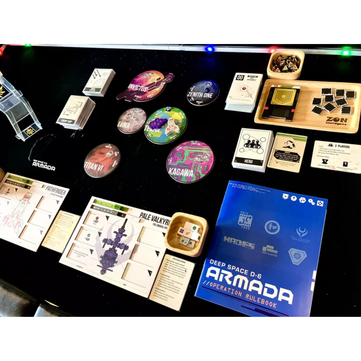 Archwizard Boardgame Rental Deep Space D-6 Armada (5)