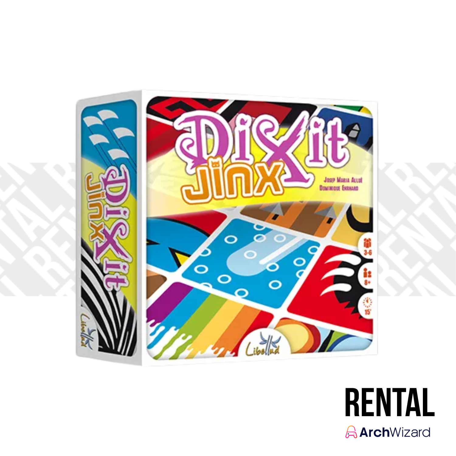 Archwizard Boardgame Rental Dixit Jinx (1)