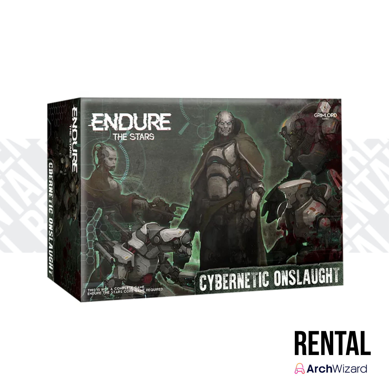 Archwizard Boardgame Rental Endure the Stars Cybernetic Onslaught (1)