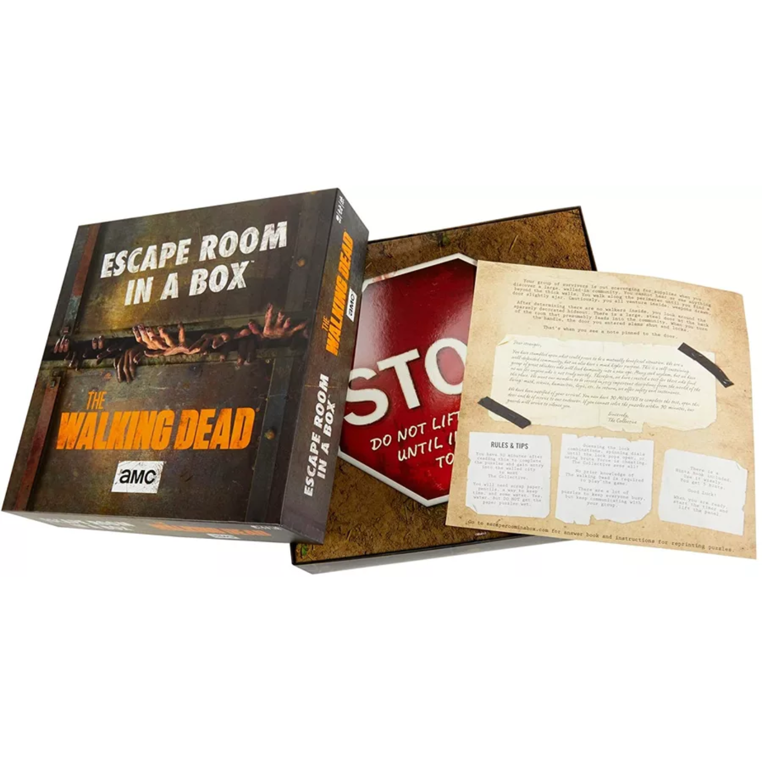 Archwizard Boardgame Rental Escape Room in a Box The Walking Dead  (1)