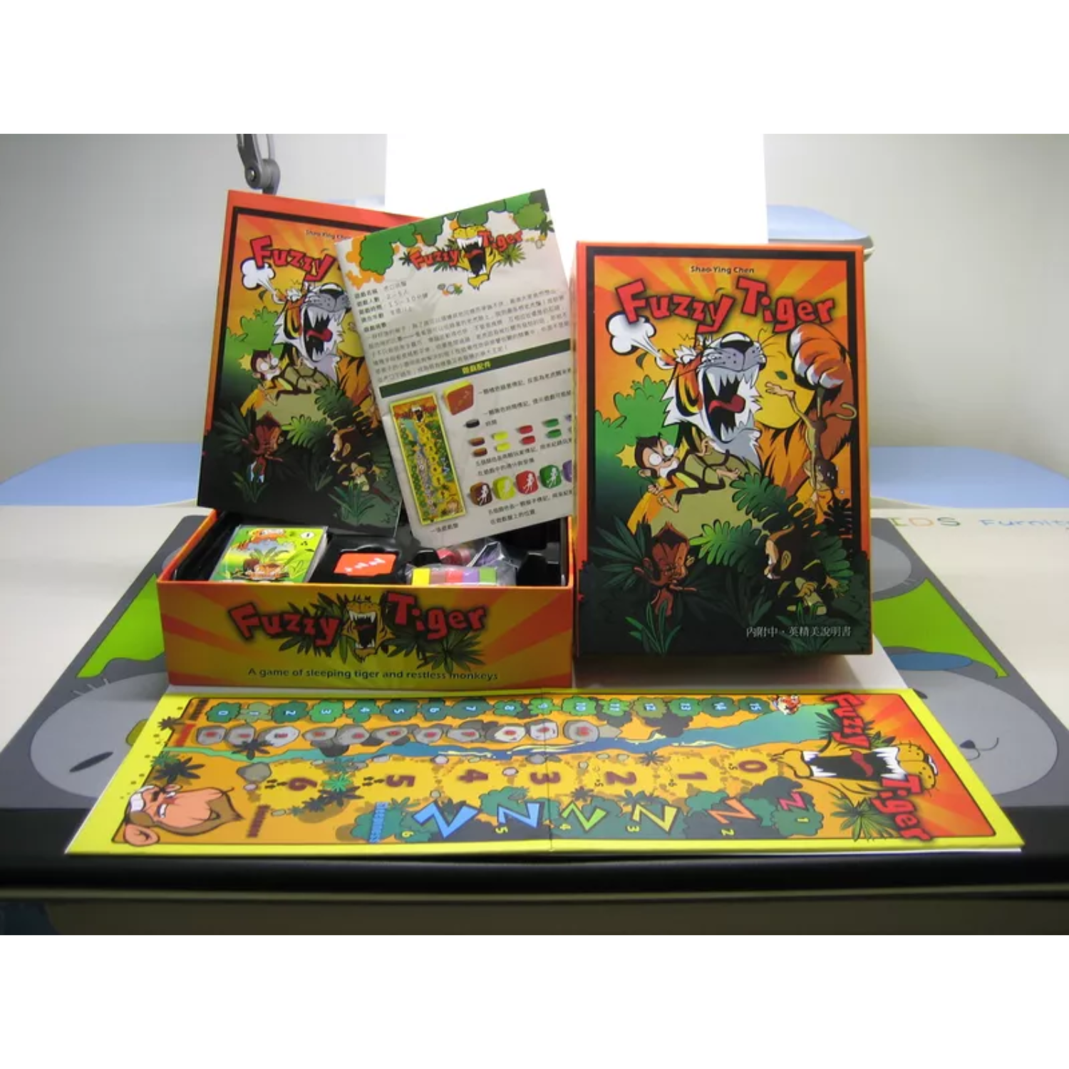 Archwizard Boardgame Rental Fuzzy Tiger (3)