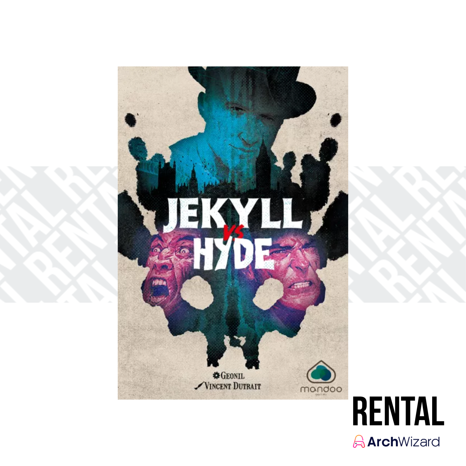 Archwizard Boardgame Rental Jekyll vs. Hyde (2)