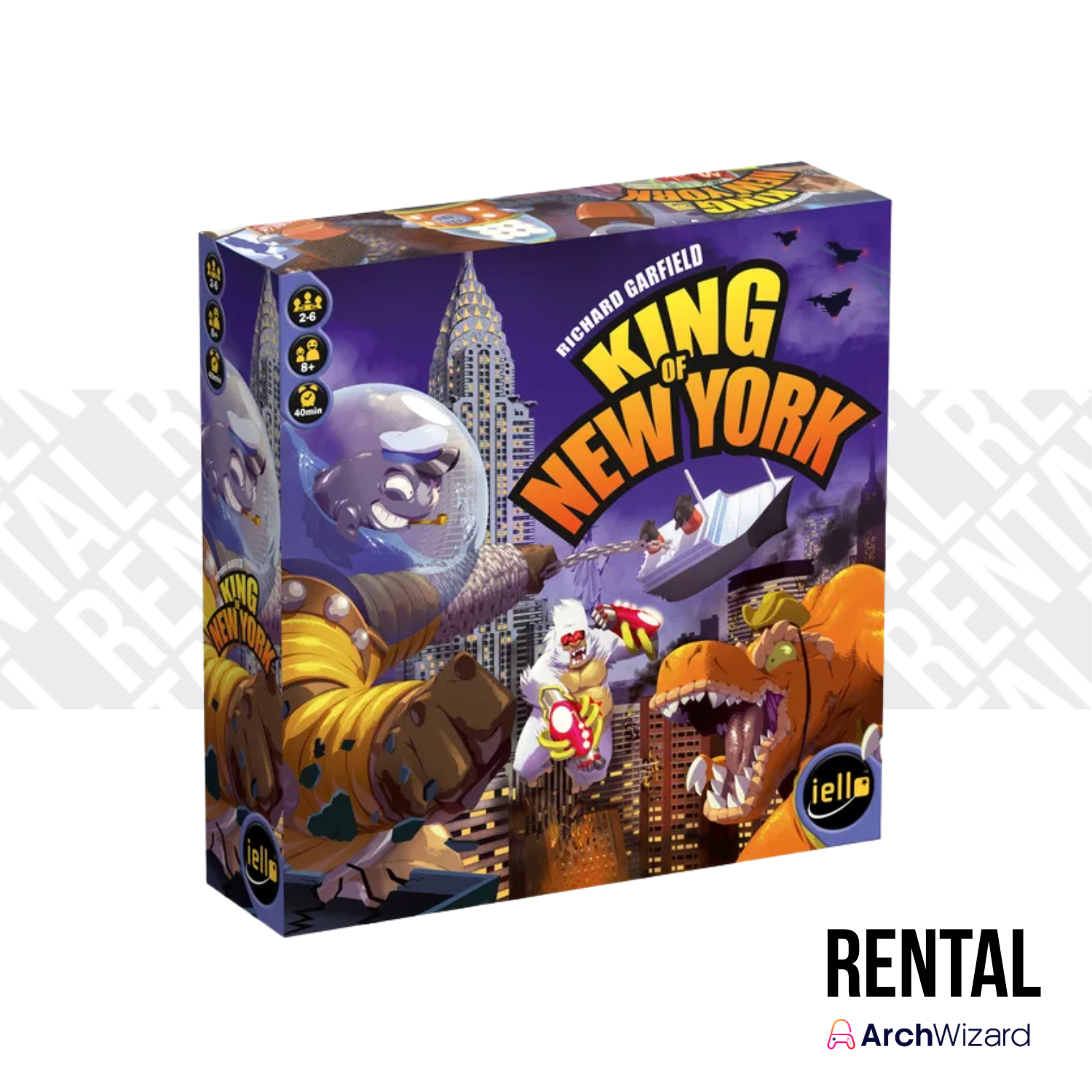 Archwizard Boardgame Rental King of New York (2)