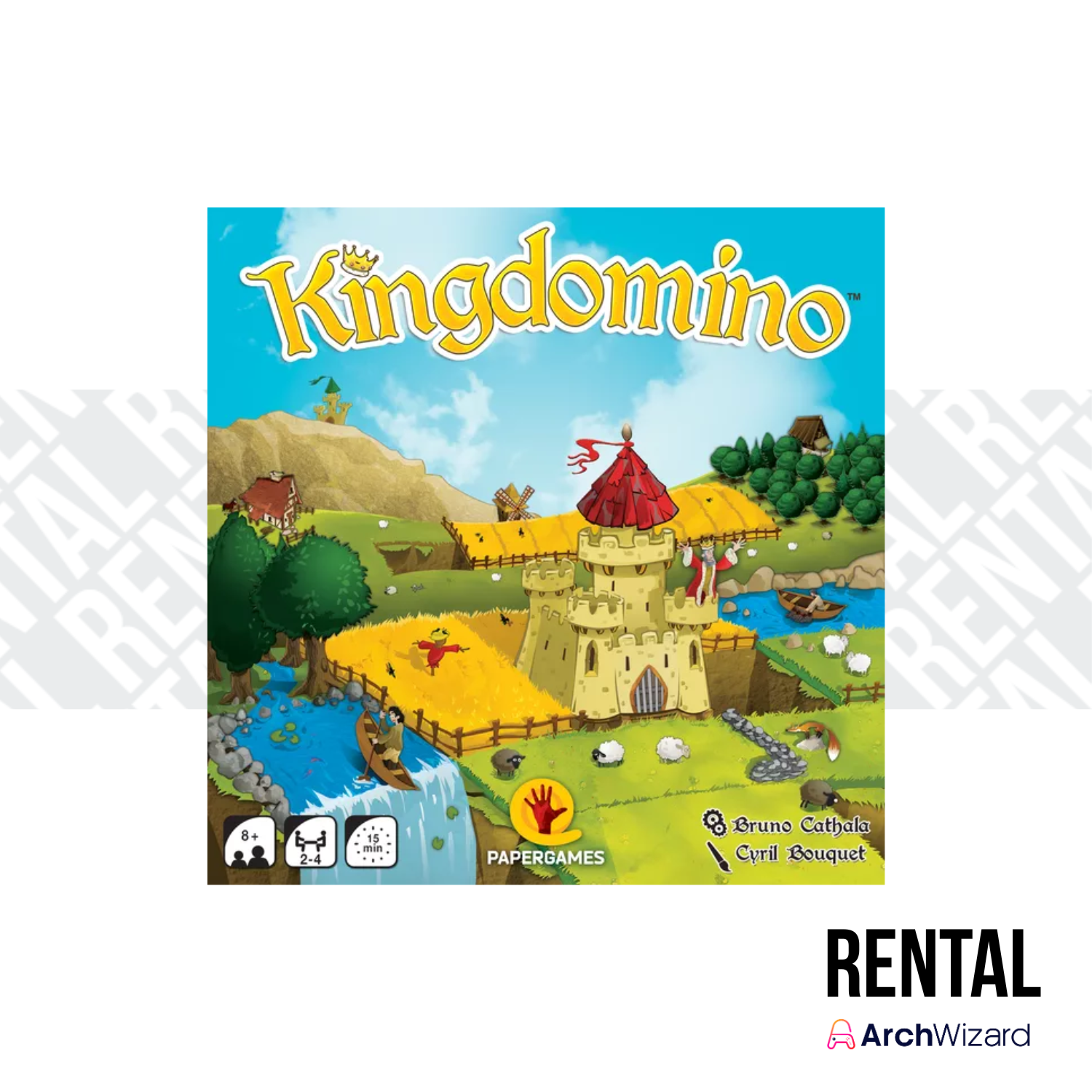Archwizard Boardgame Rental Kingdomino (2)