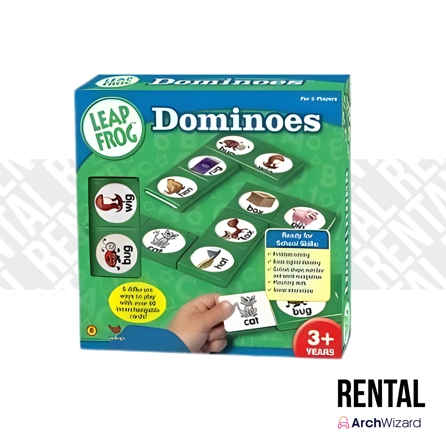 Archwizard Boardgame Rental Leap Frog Dominoes