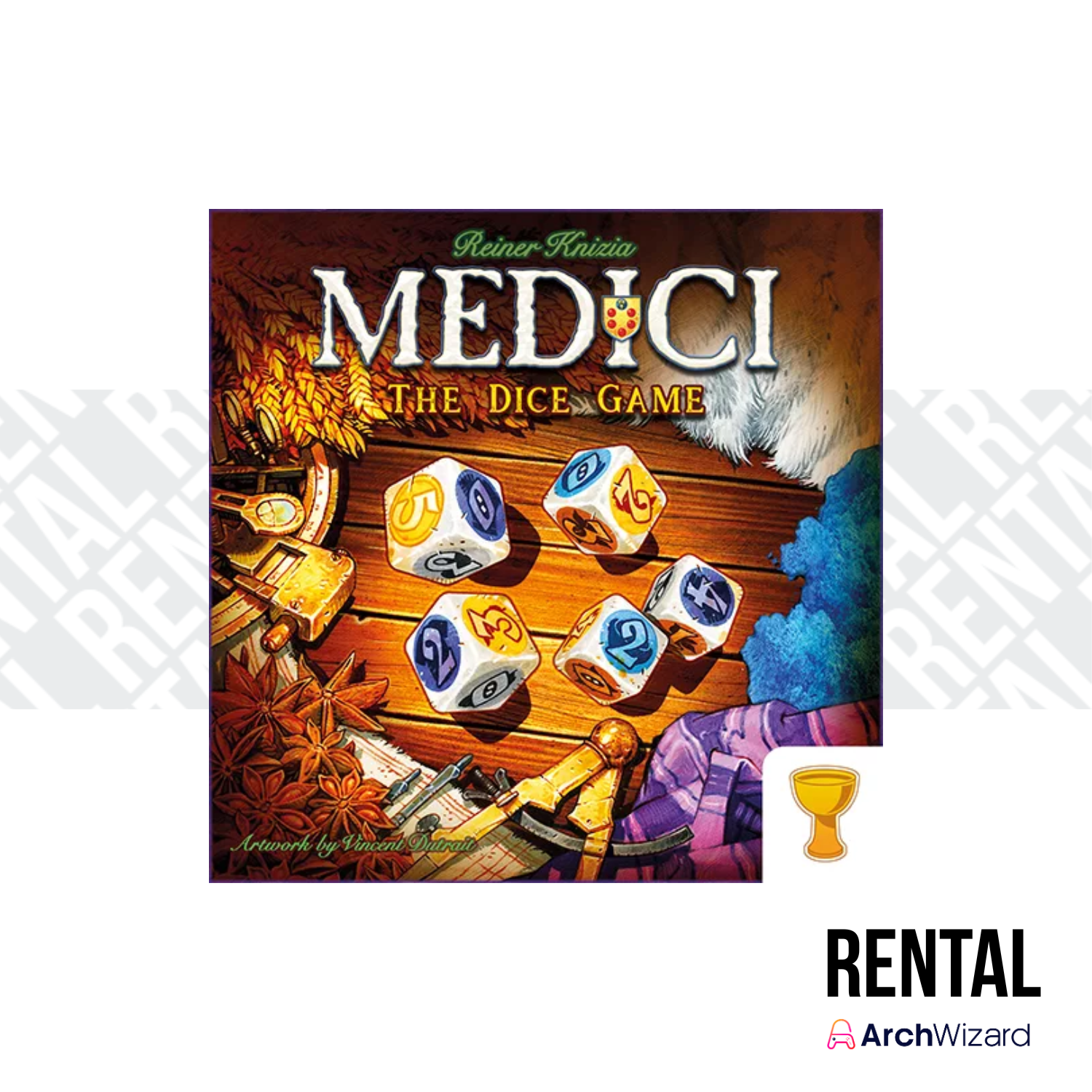 Archwizard Boardgame Rental Medici The Dice Game (2)