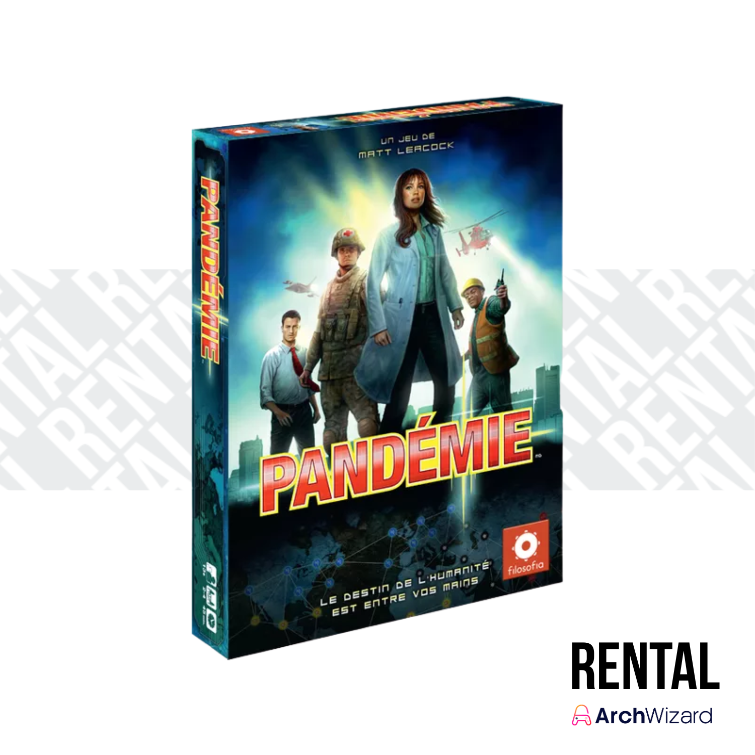 Archwizard Boardgame Rental Pandemic (2)