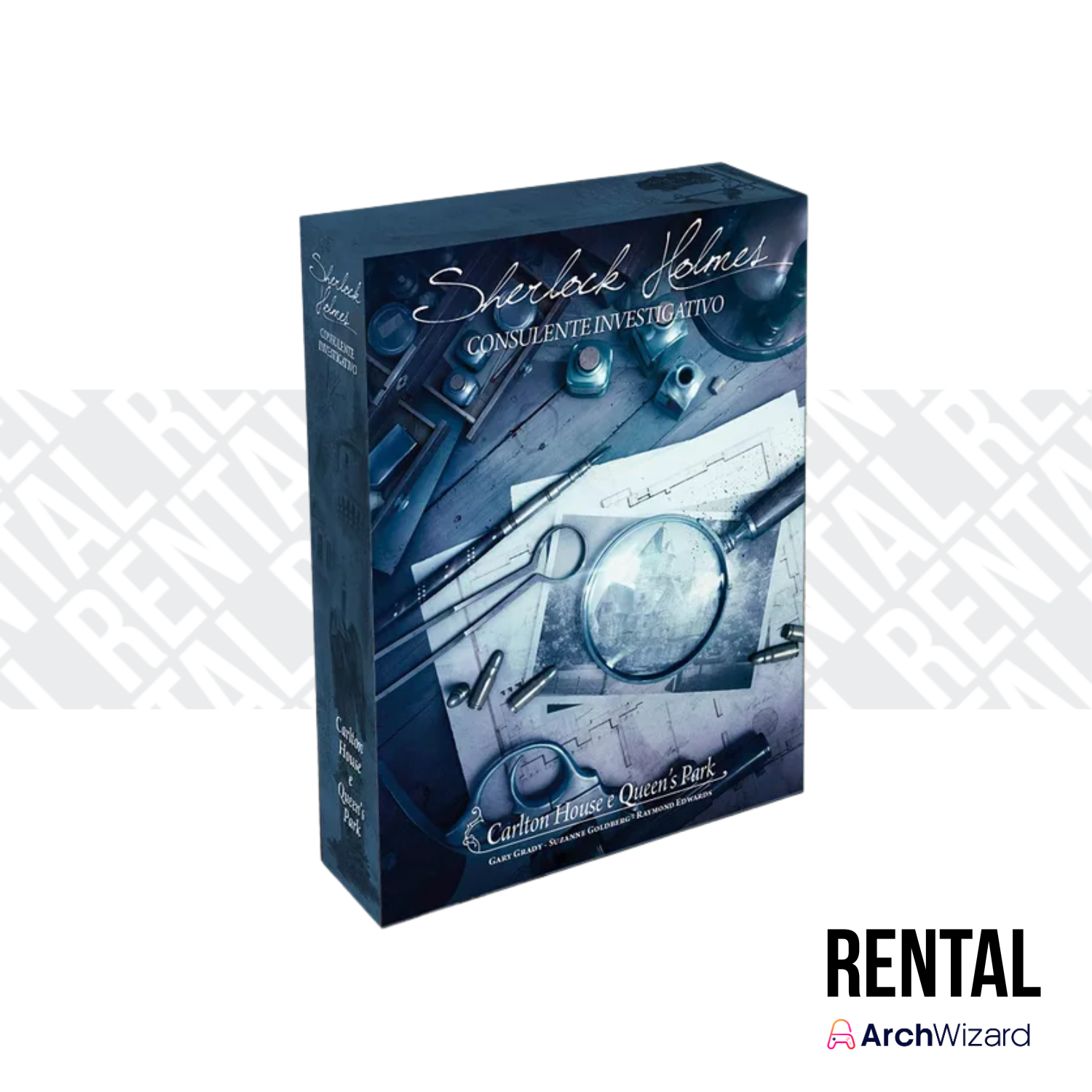 Archwizard Boardgame Rental Sherlock Holmes Consulting Detective Carlton House & Queen's Park (2)