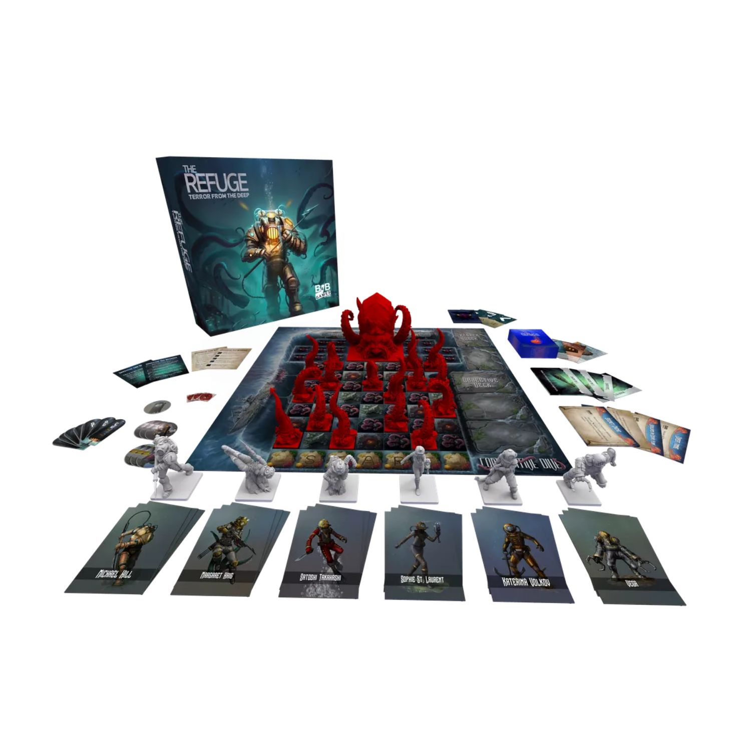 Archwizard Boardgame Rental The Refuge Terror from the Deep (3)