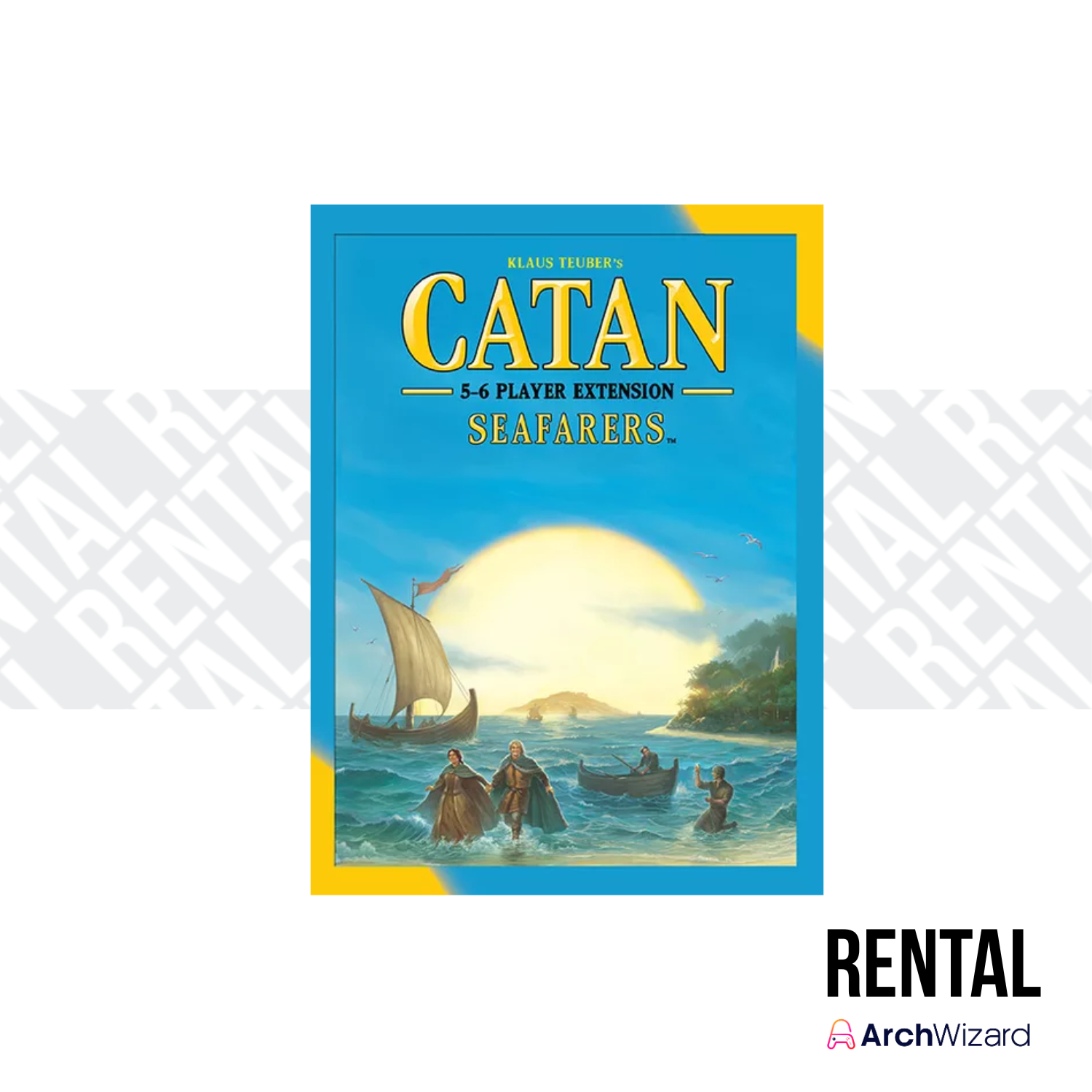 Archwizard Boardgame Rental The Seafarers of Catan (2)