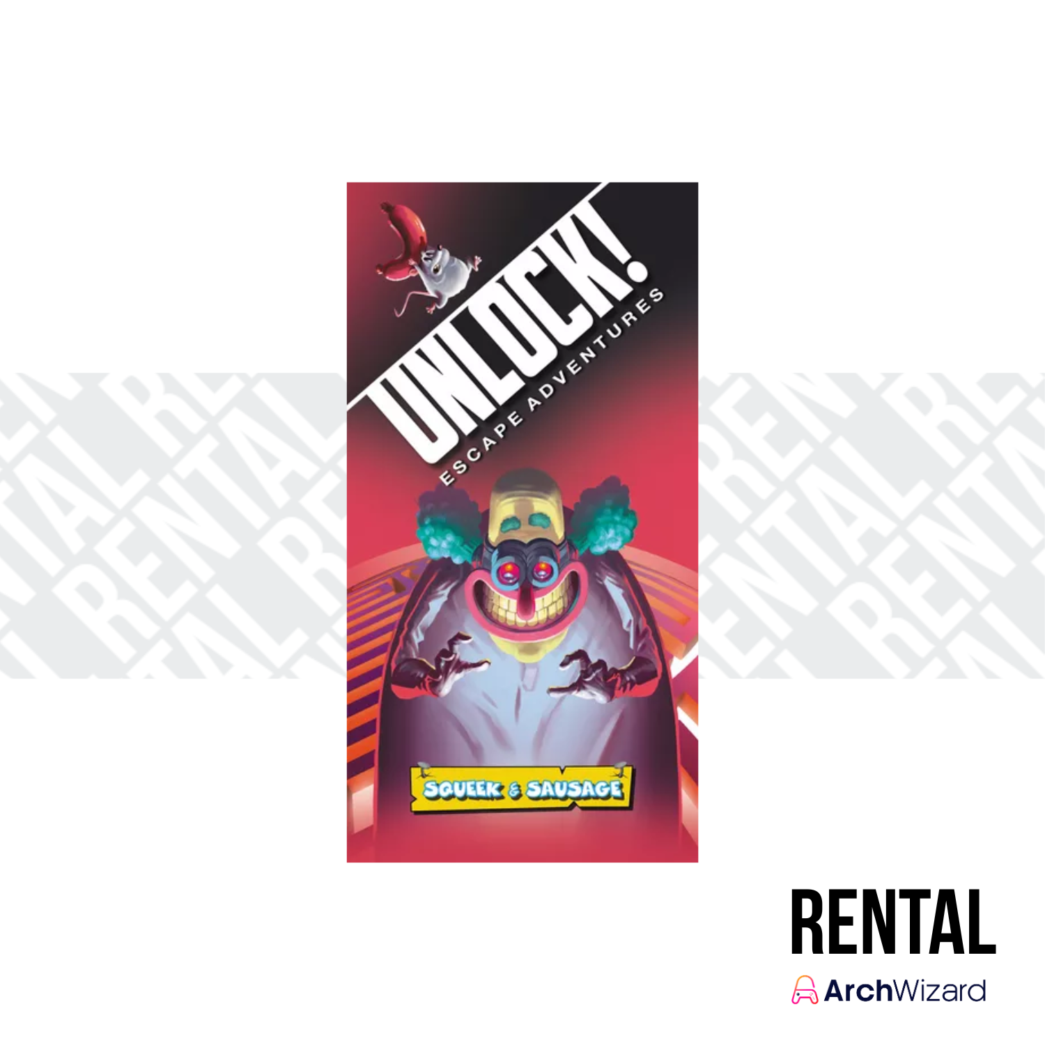 Archwizard Boardgame Rental Unlock! Escape Adventures – Squeek & Sausage (1)