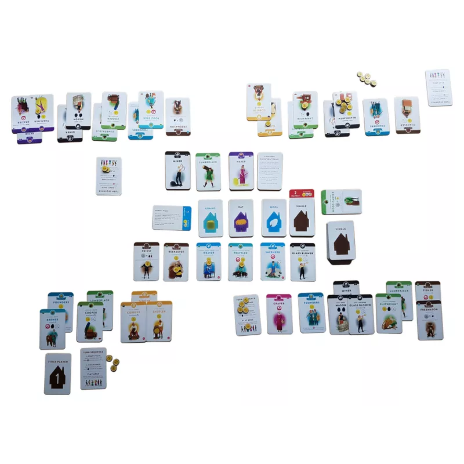 Archwizard Boardgame Rental Villagers (4)