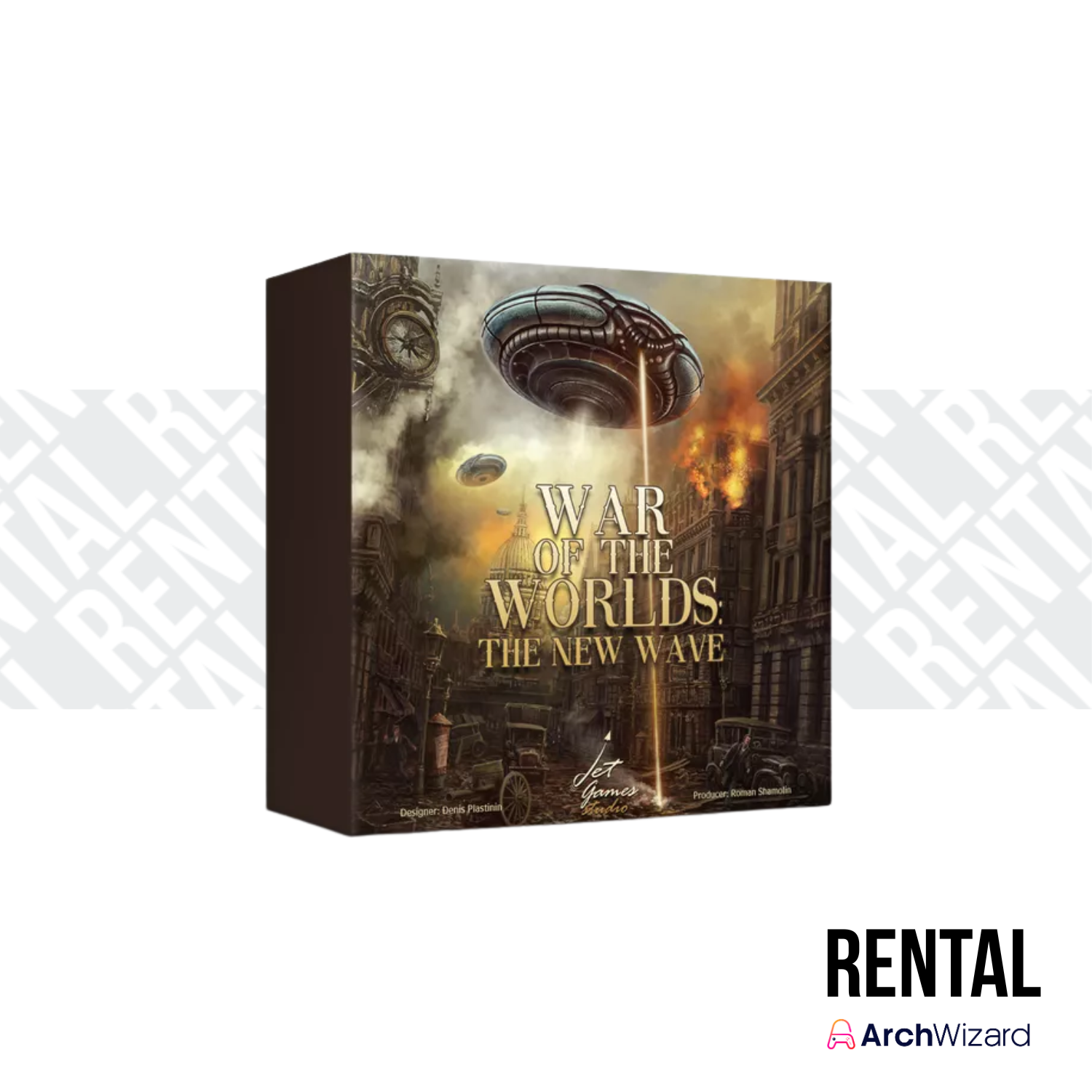 Archwizard Boardgame Rental War of the Worlds The New Wave (2)