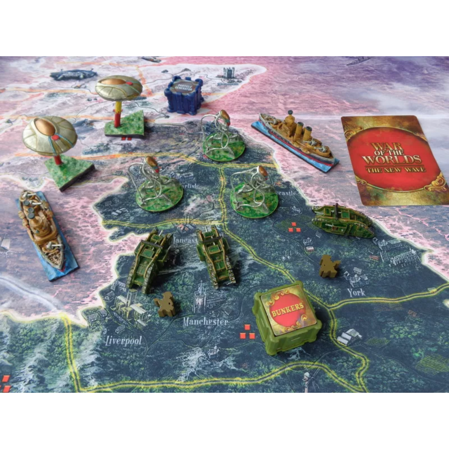 Archwizard Boardgame Rental War of the Worlds The New Wave (1)