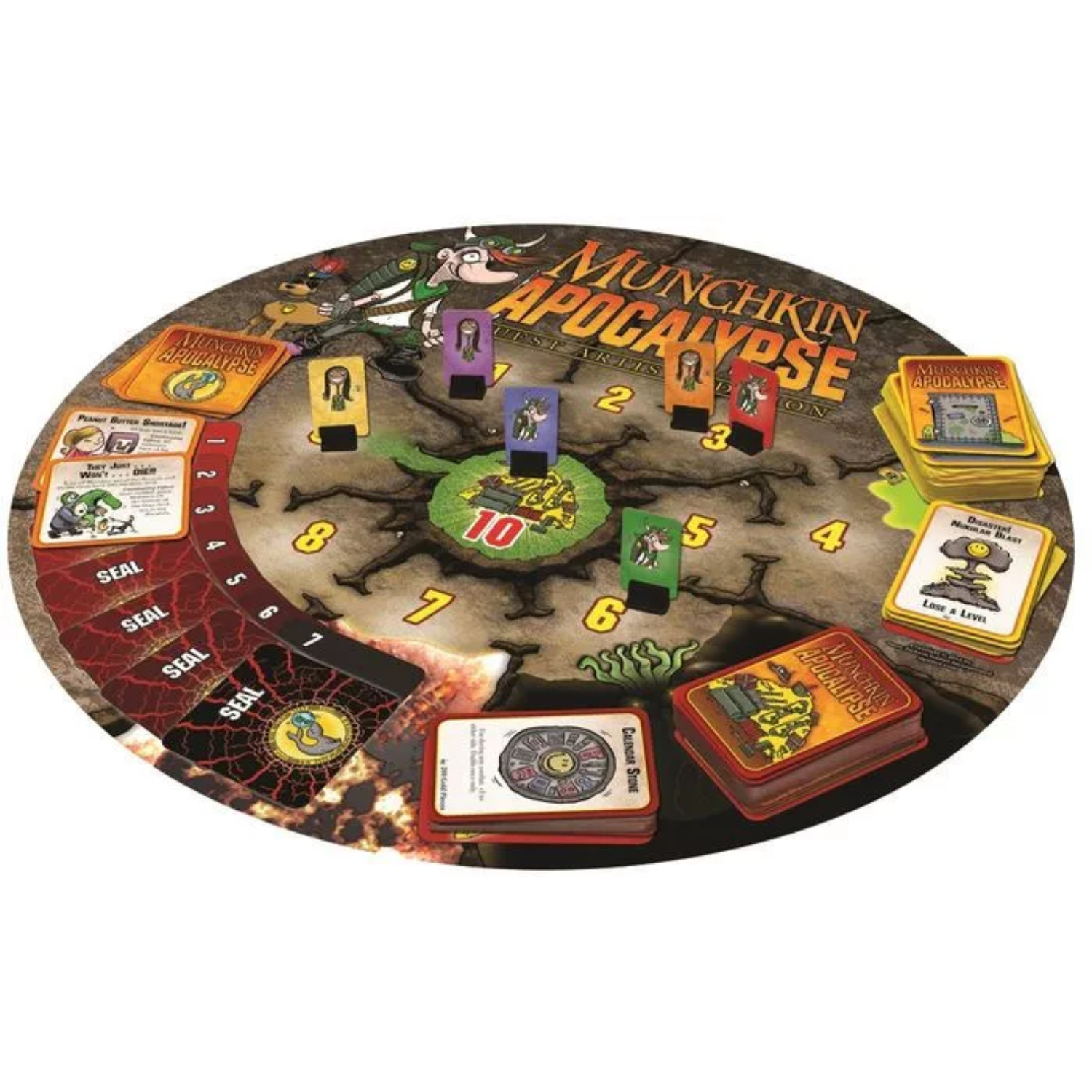 Archwizard Boardgame Rental Munchkin Apocalypse (4)