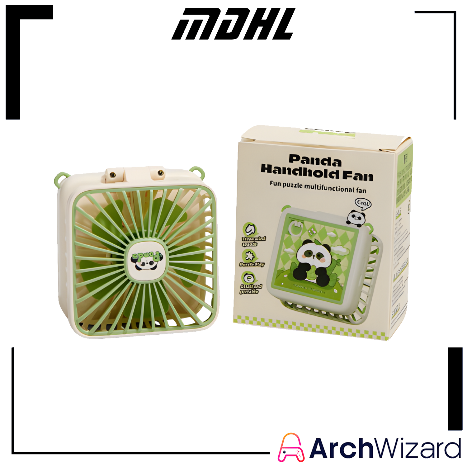 Mini Panda Fan Cover