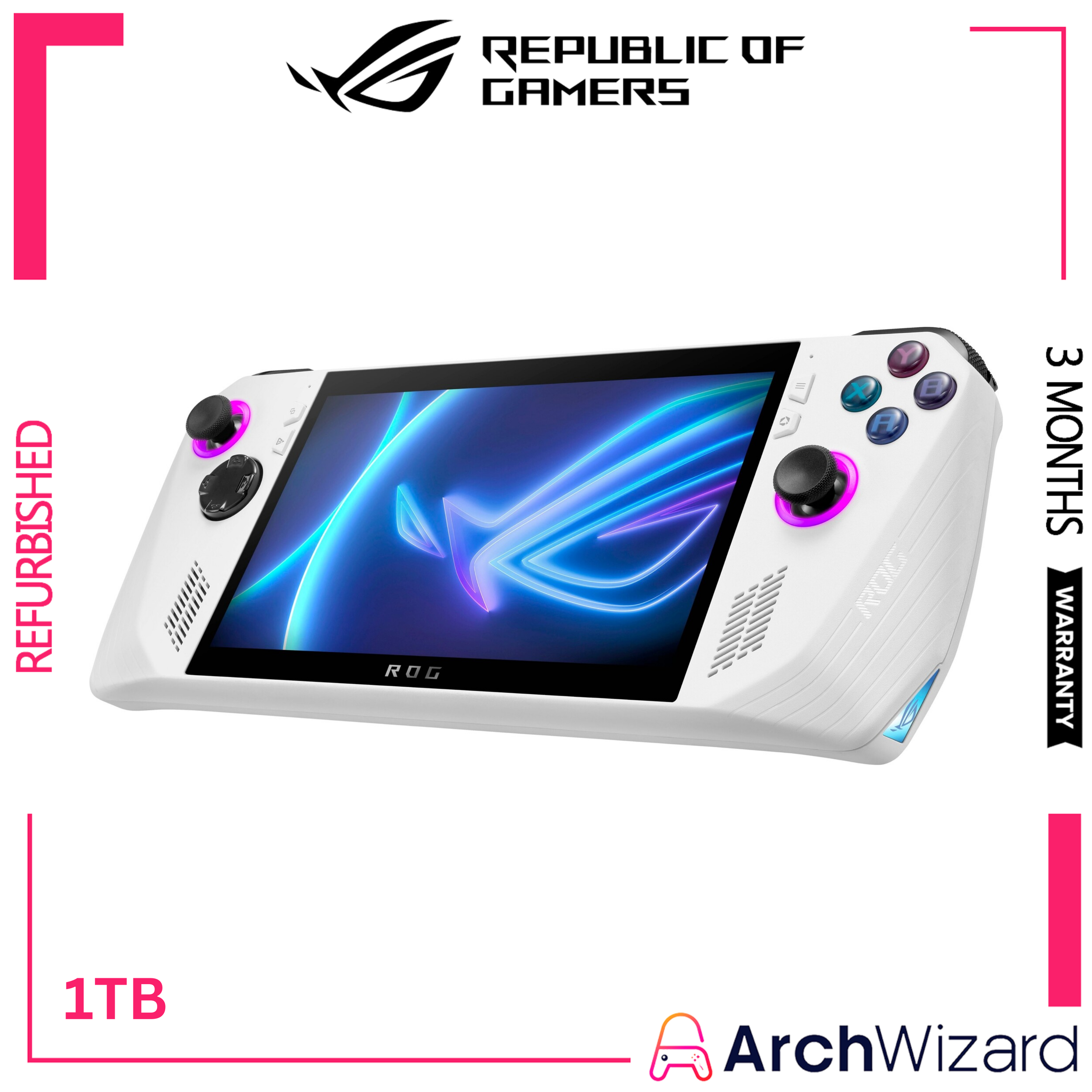 Asus ROG Ally & Ally X - Original Edition Portable Gaming Console (Refurbished, Window Handheld) (3)