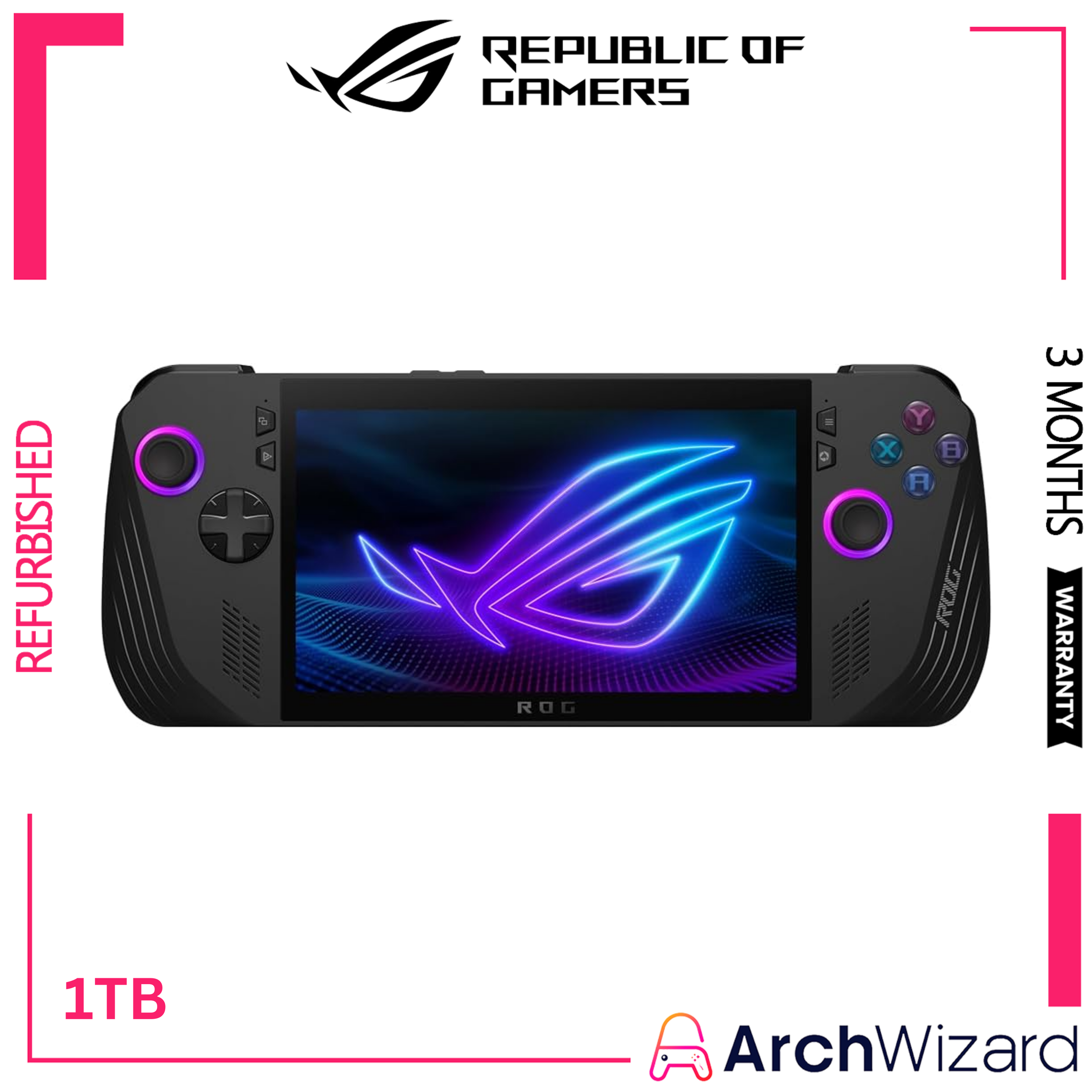 Asus ROG Ally & Ally X - Original Edition Portable Gaming Console (Refurbished, Window Handheld) (5)