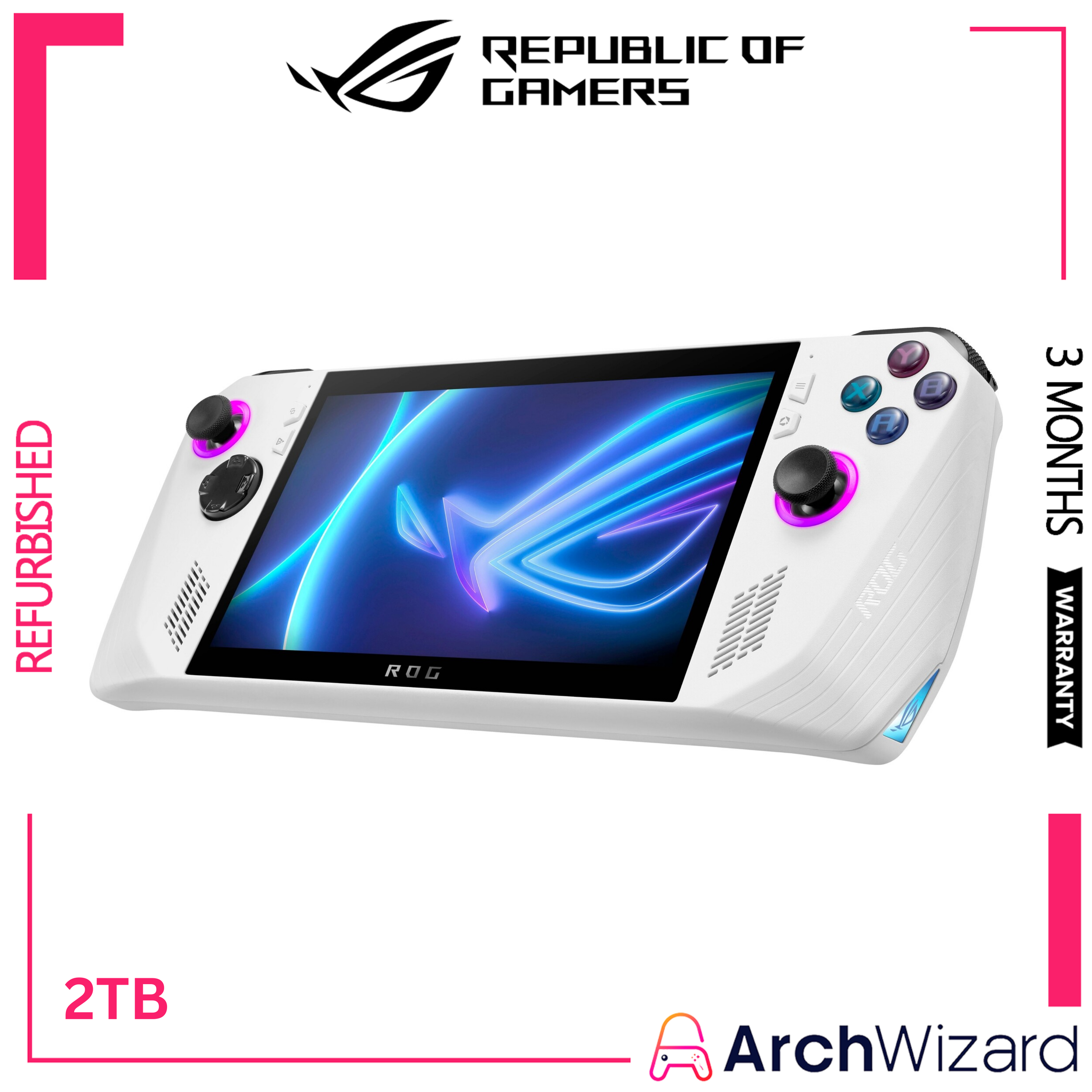 Asus ROG Ally & Ally X - Original Edition Portable Gaming Console (Refurbished, Window Handheld) (4)