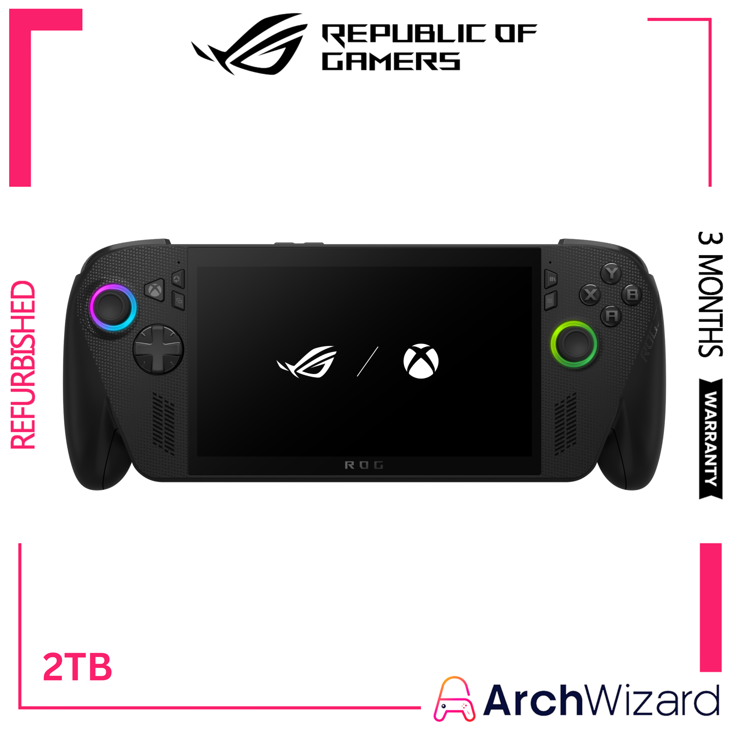 Asus ROG XBOX Ally & Ally X - Xbox Edition Portable Gaming Console (Refurbished, Window Handheld) (5)