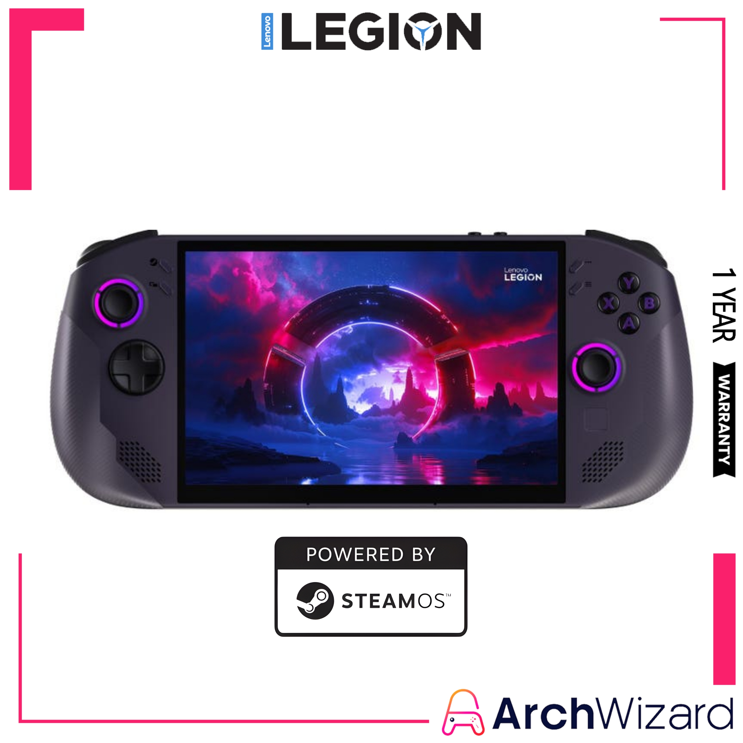 Lenovo Legion Go S - AMD Ryzen™ Z2 GO Portable Gaming Console (Window Handheld) (3)