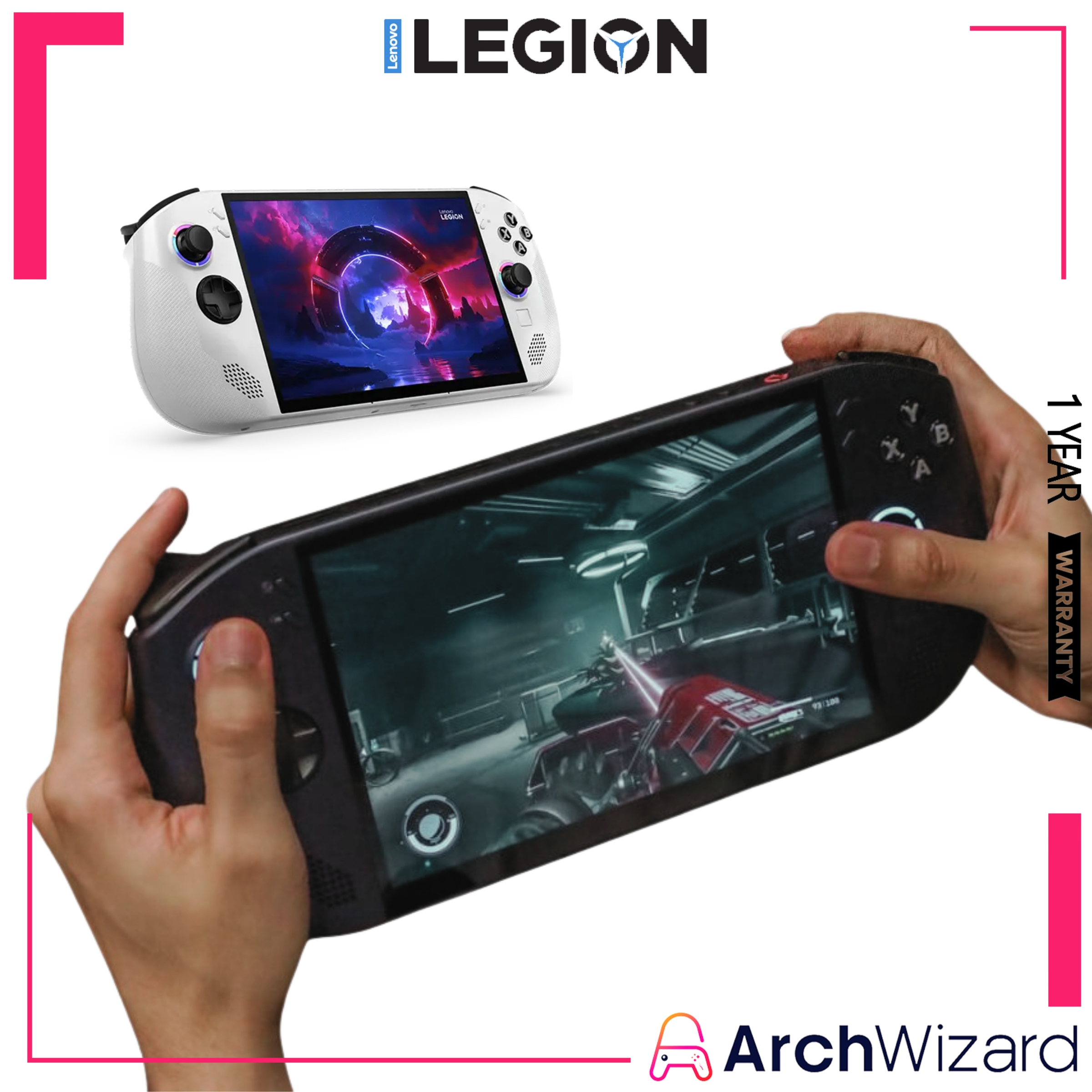 Lenovo Legion Go S - AMD Ryzen™ Z2 GO Portable Gaming Console (Window Handheld) (1)